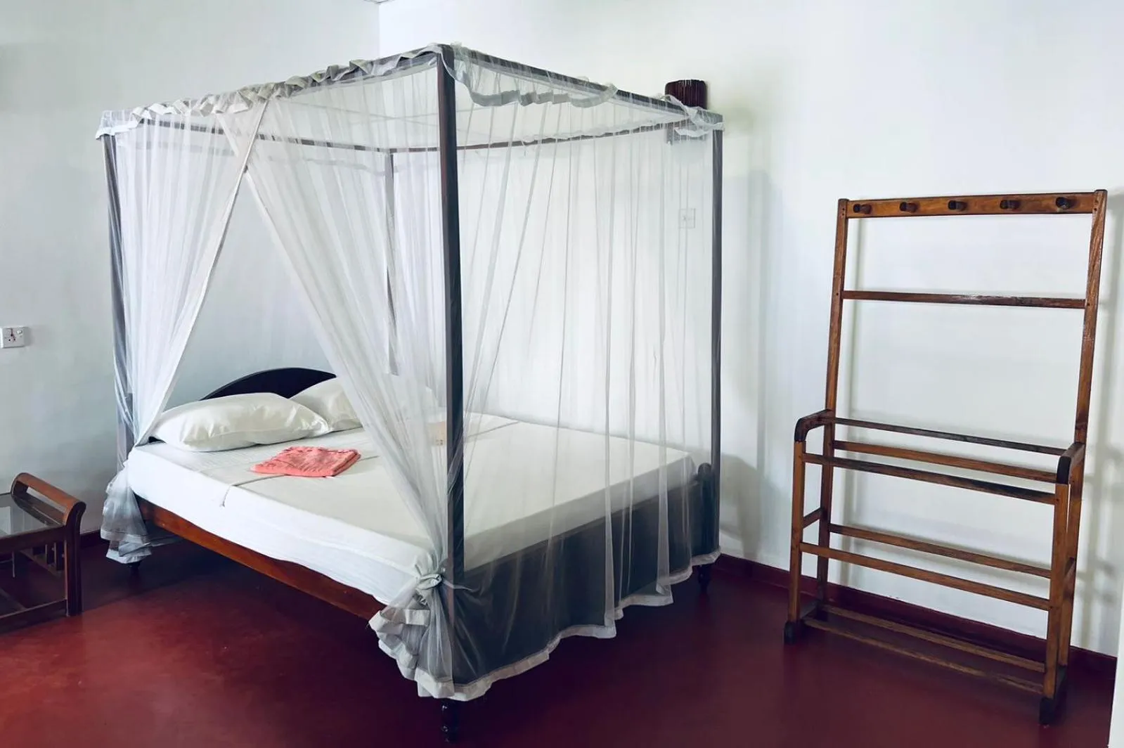 Bed in Ranmitha Villa Weligama