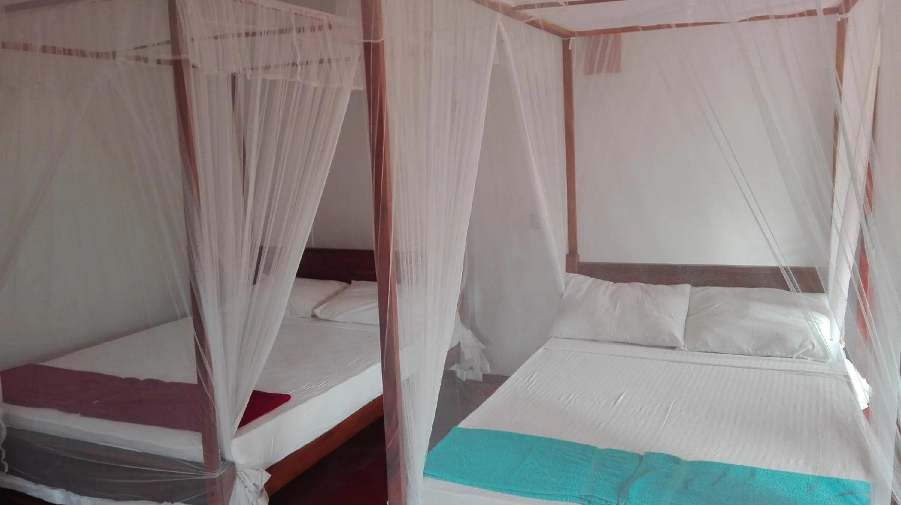 Bed in Ranmitha Villa Weligama