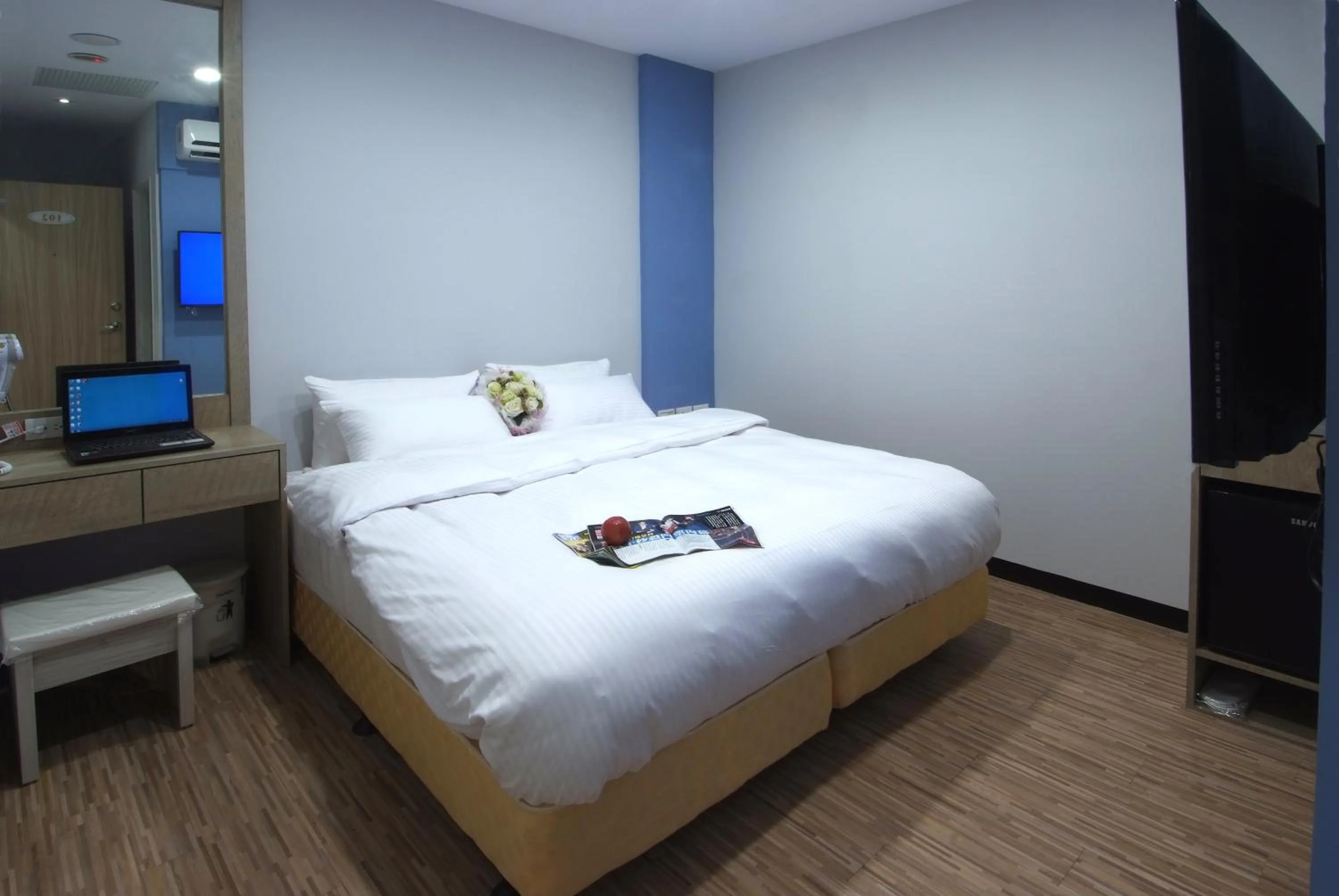 Bed in Mei Ti Fashion Hotel