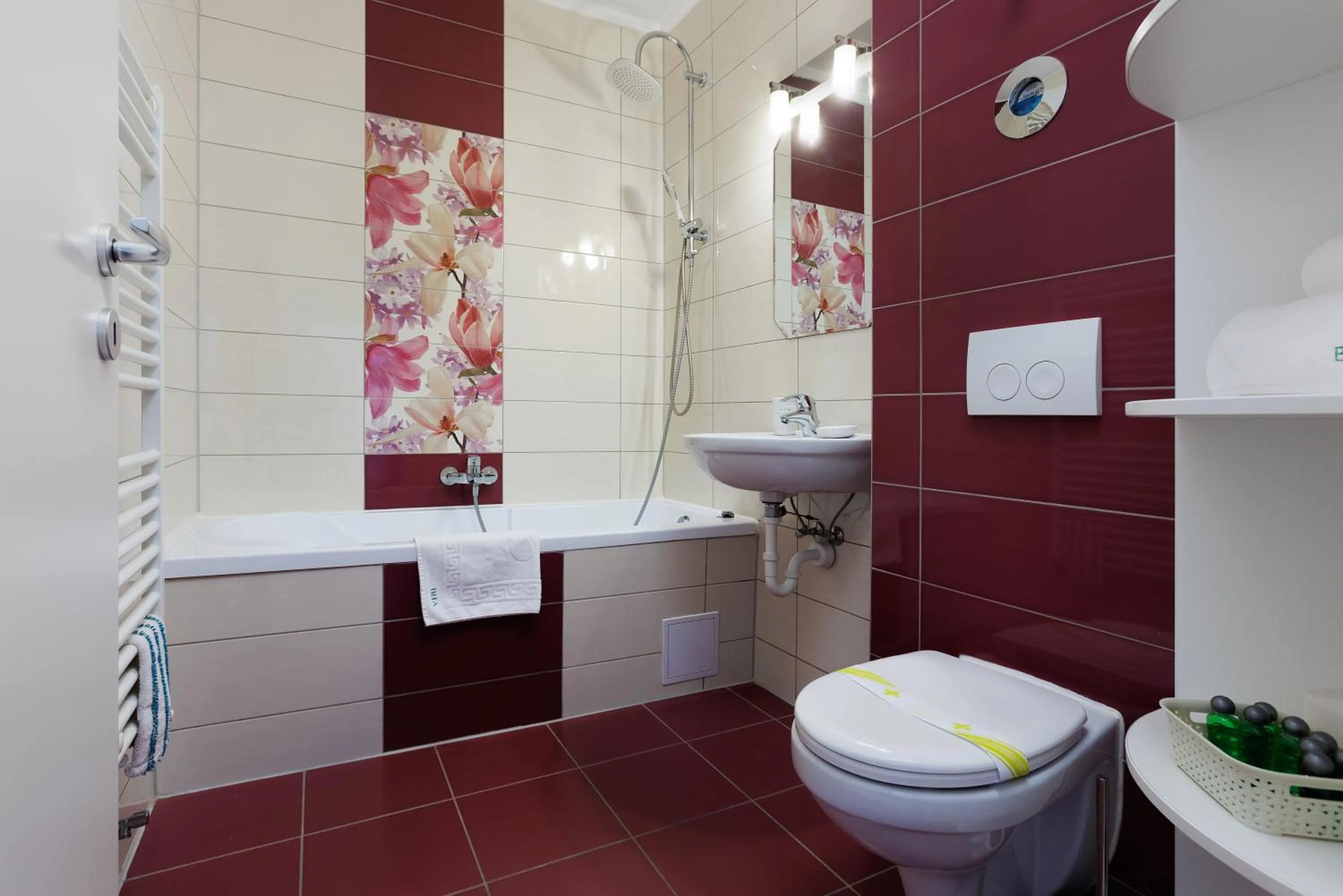 Shower in Brasov Holiday Apartments