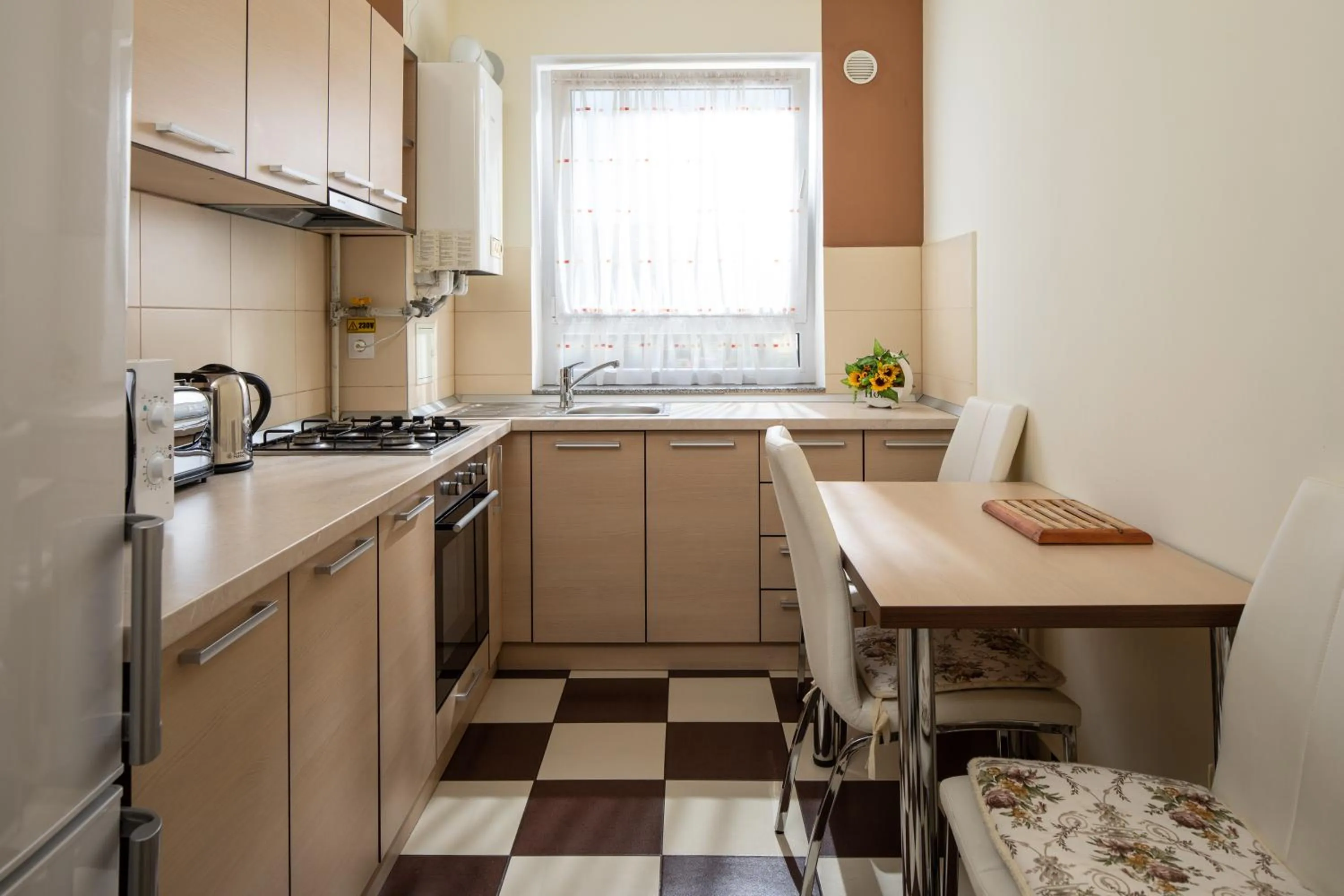 Kitchen or kitchenette in Brasov Holiday Apartments