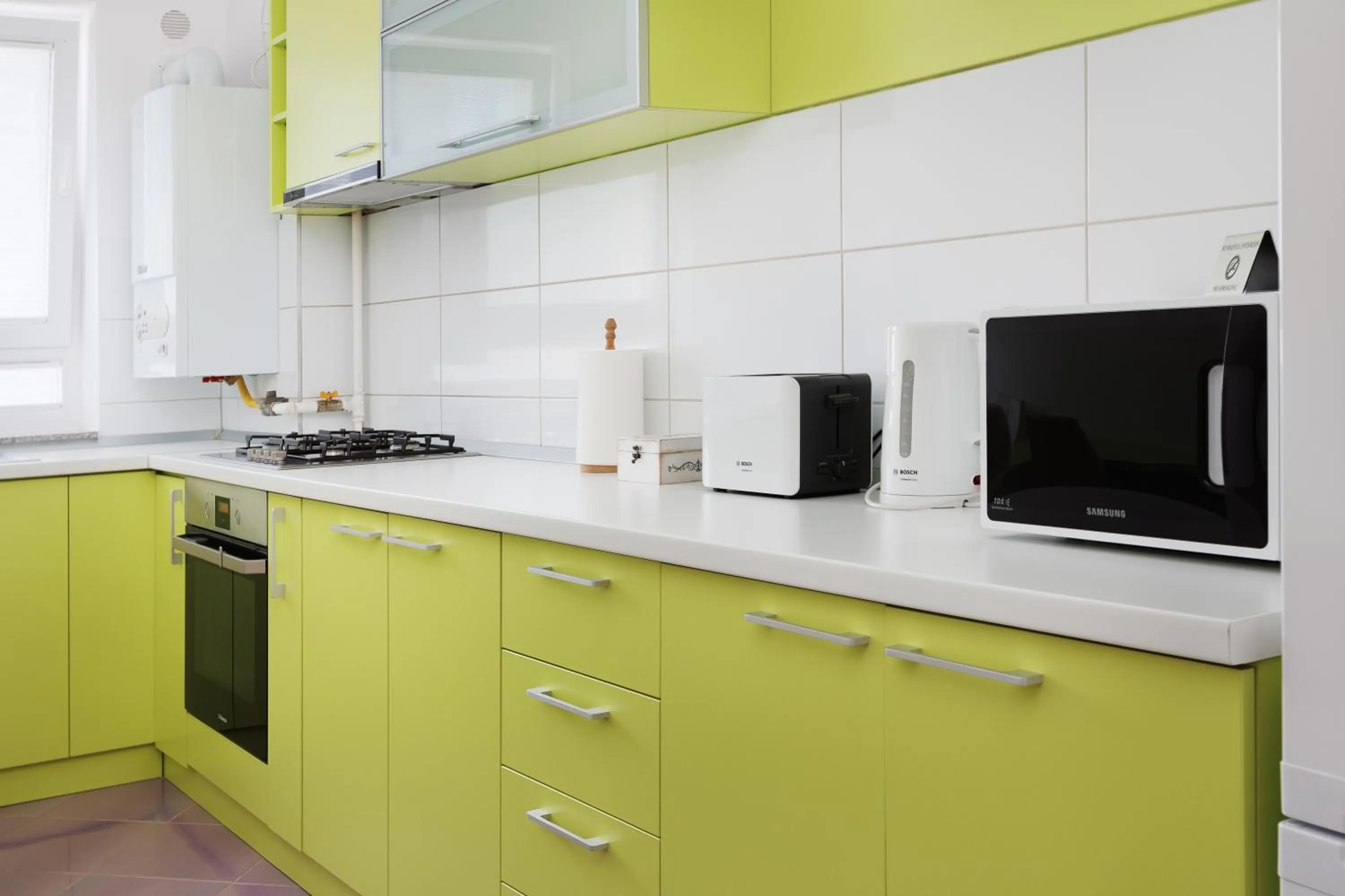 Kitchen or kitchenette in Brasov Holiday Apartments