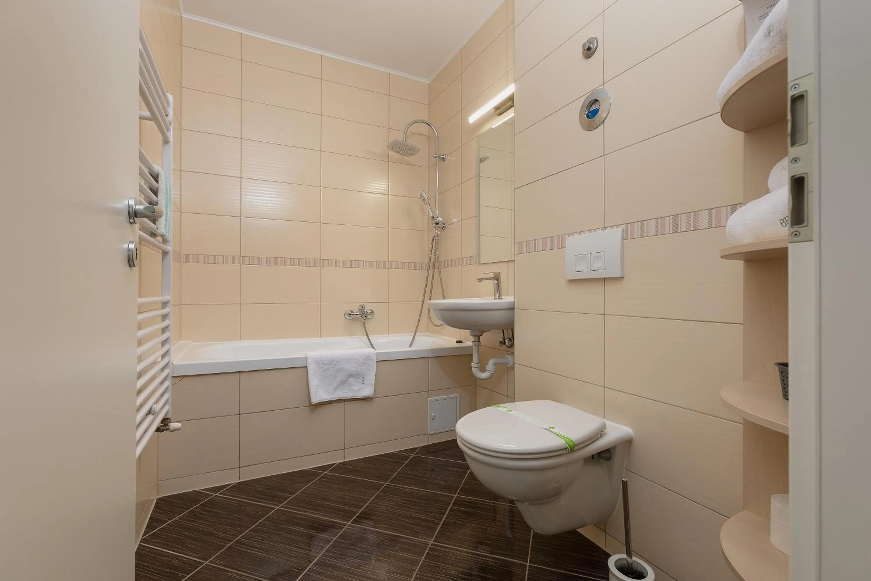 Shower in Brasov Holiday Apartments
