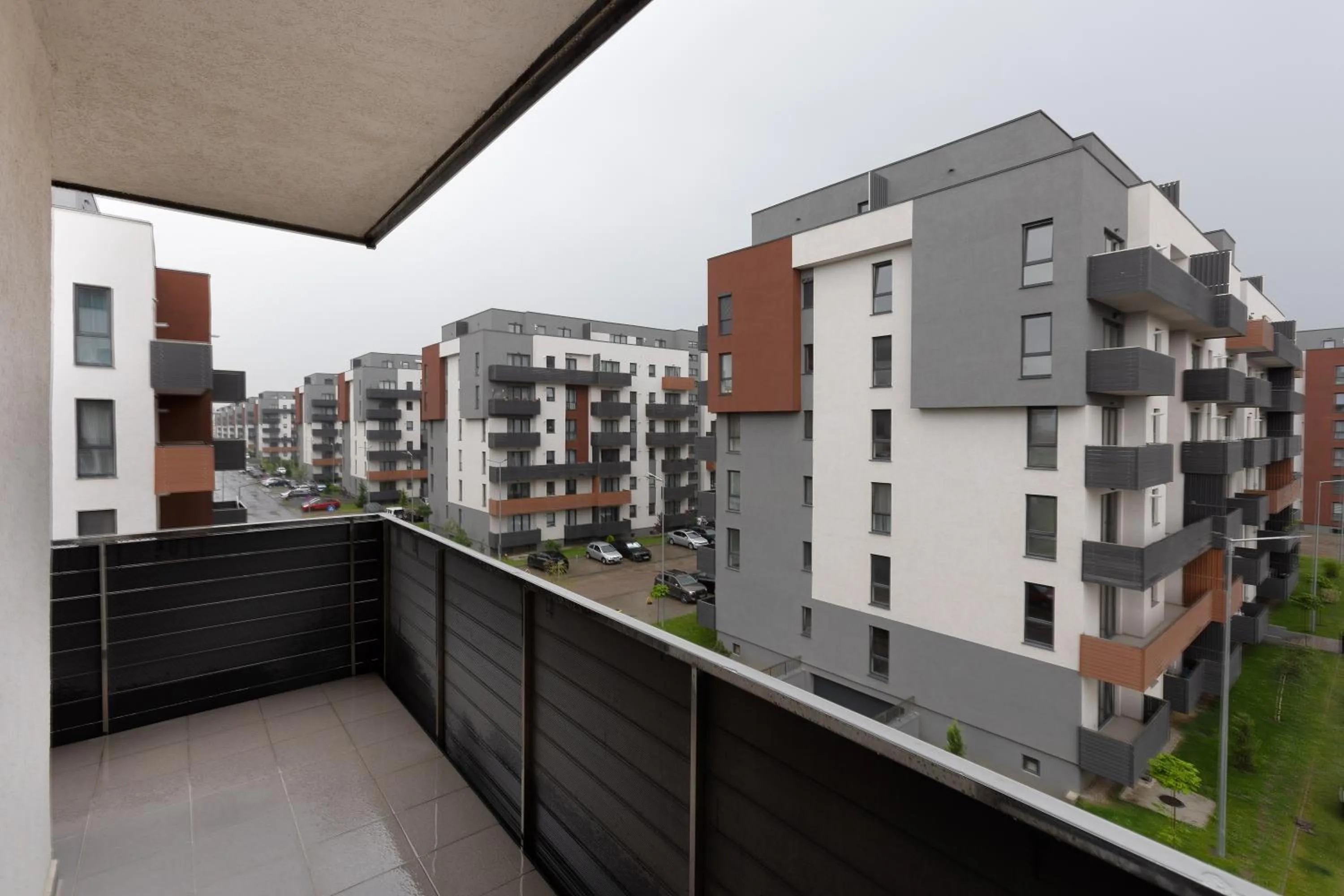 Bird's eye view in Brasov Holiday Apartments