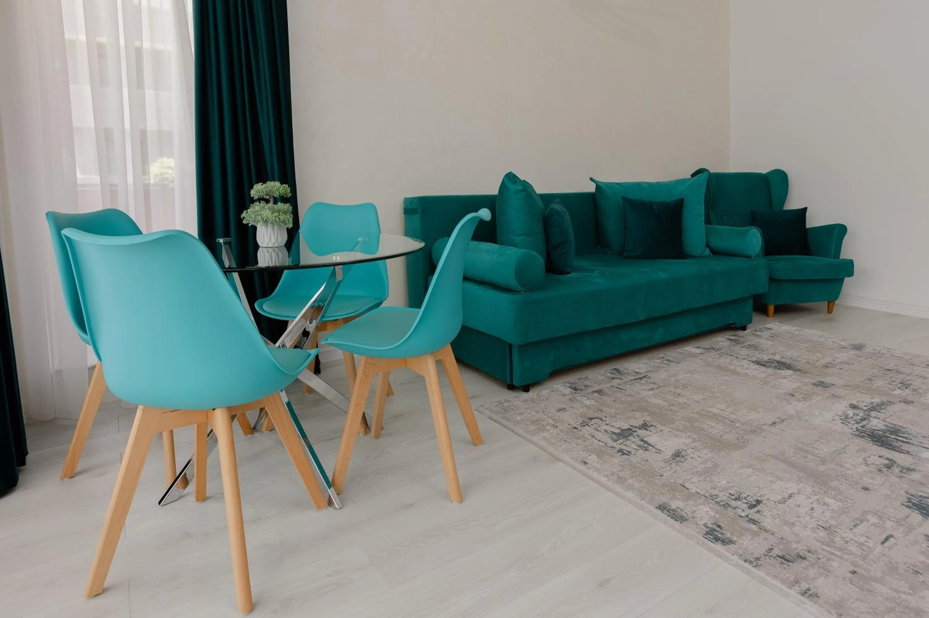 Living room in Brasov Holiday Apartments