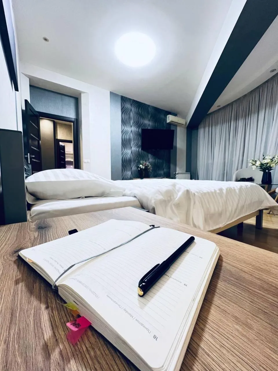 Bed in Apartments Tsekhova 1 street
