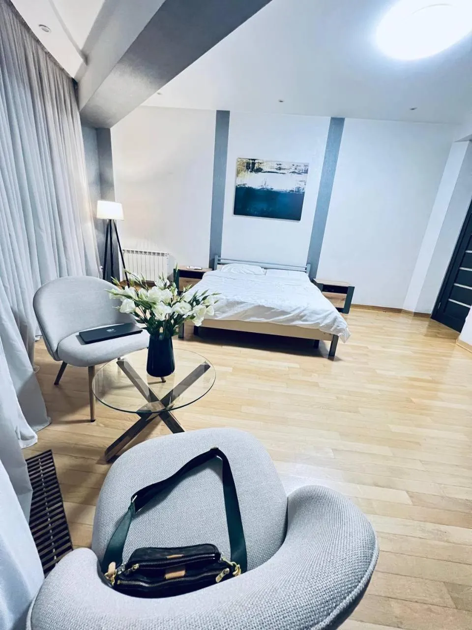 Bed in Apartments Tsekhova 1 street