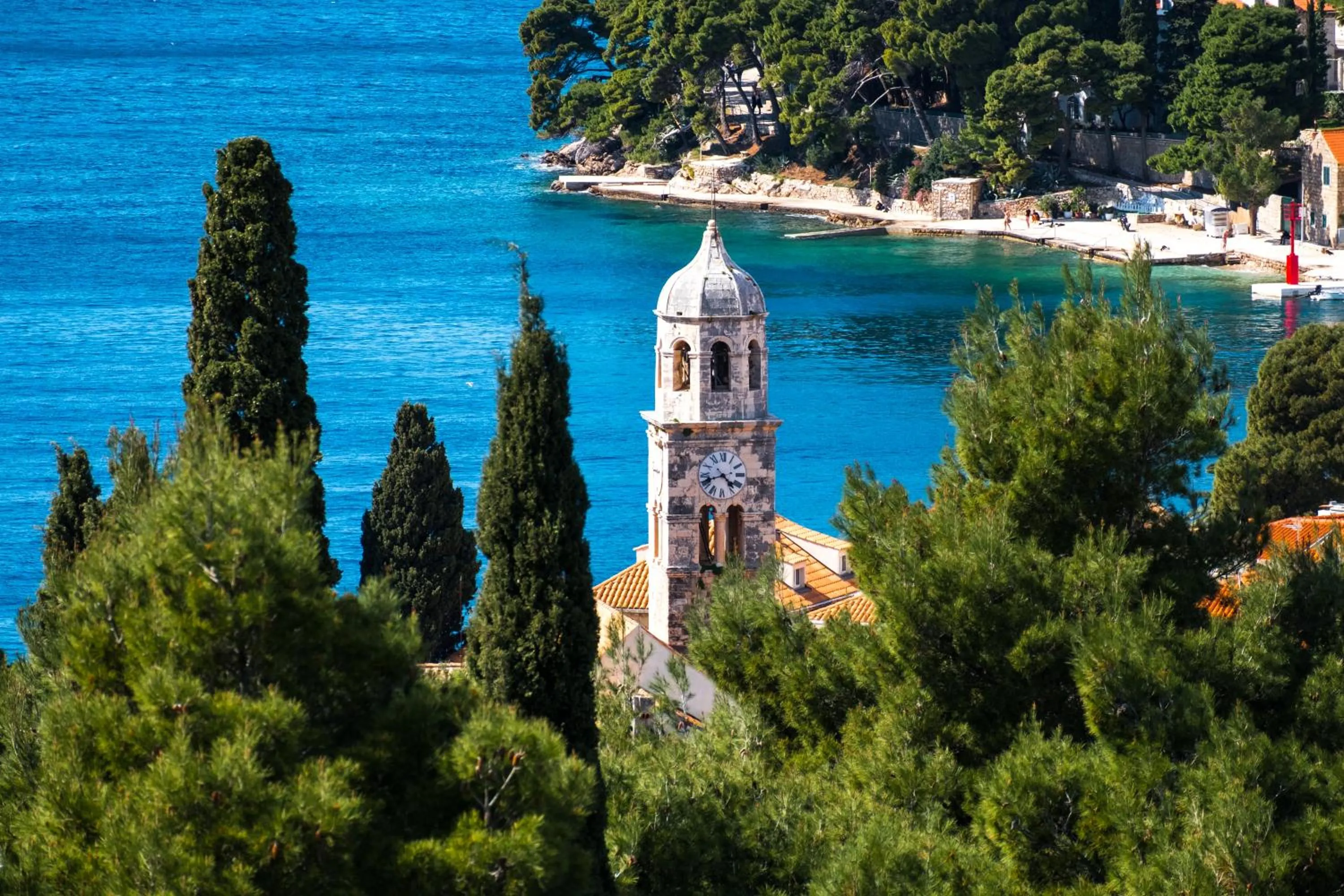 Nearby landmark in Apartments Red Coral Cavtat