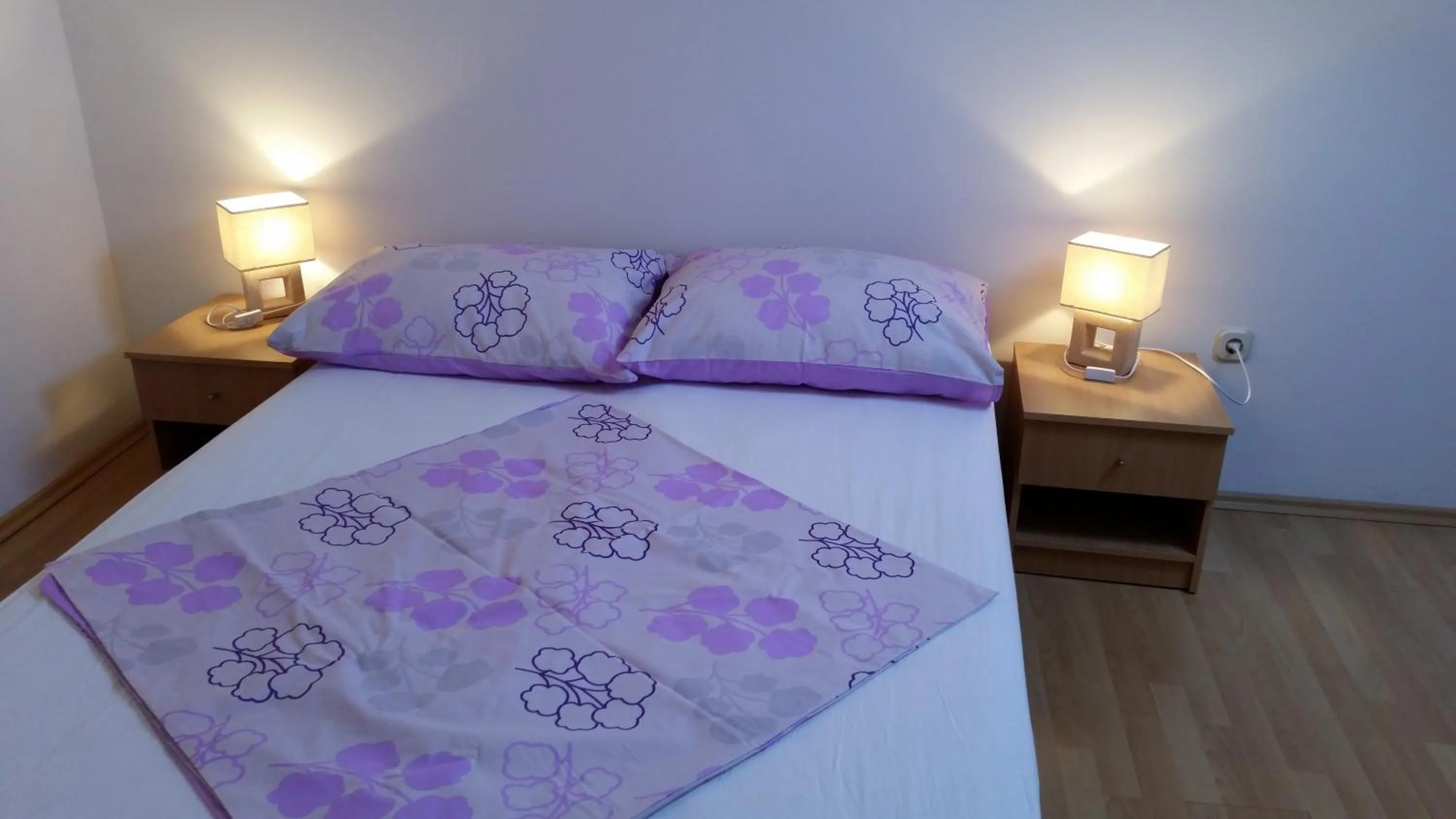 Bed in Apartments Red Coral Cavtat