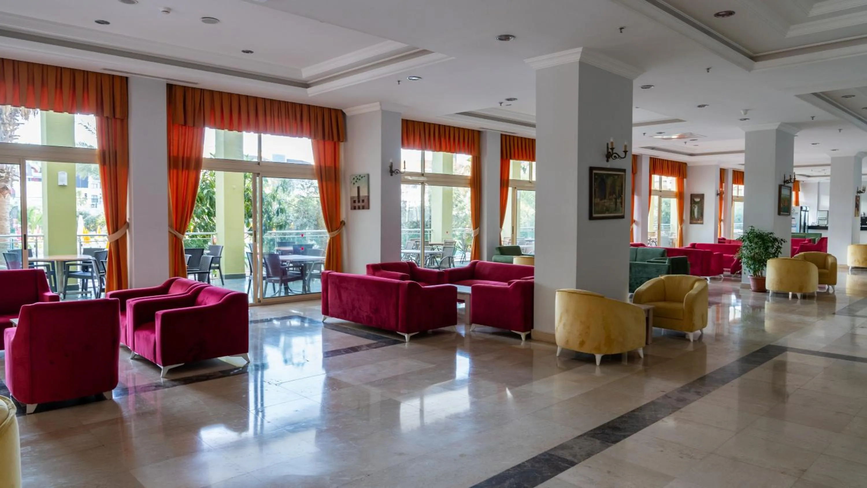 Seating area in Miarosa Konakli Garden