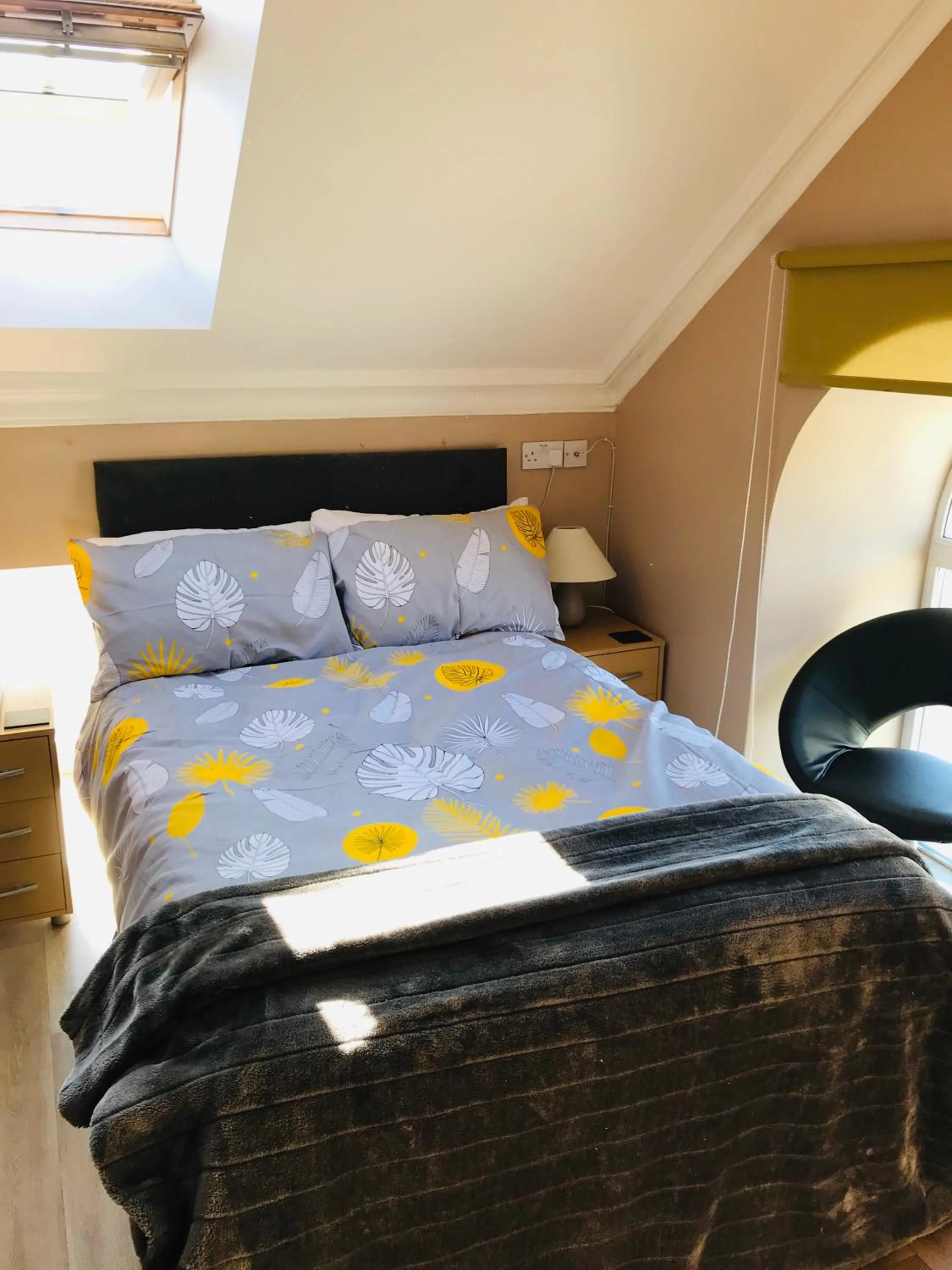 Bed in Pisgah Guesthouse Snowdonia