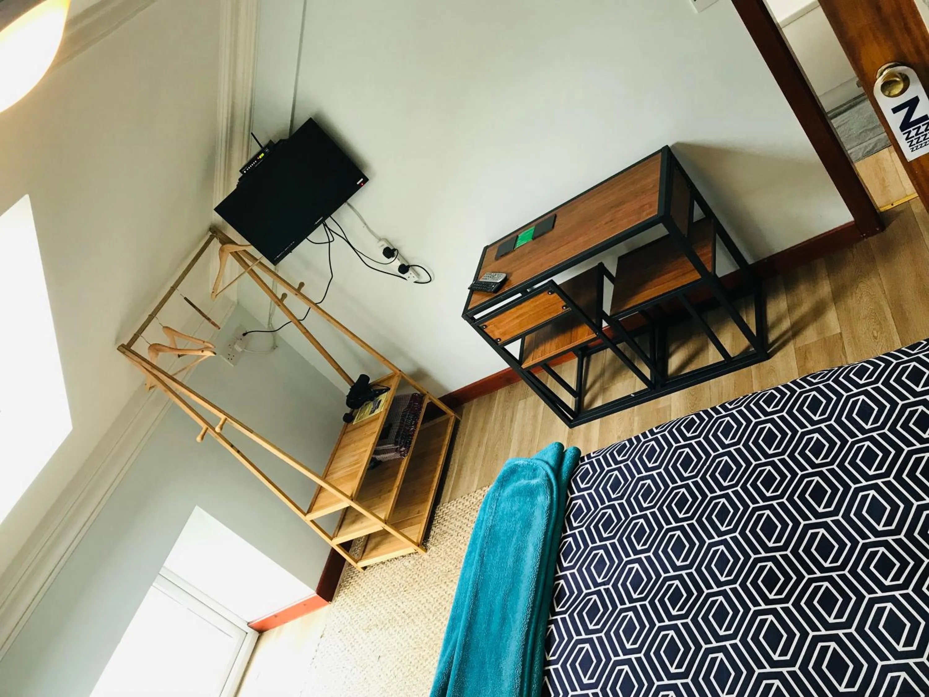 Bed in Pisgah Guesthouse Snowdonia