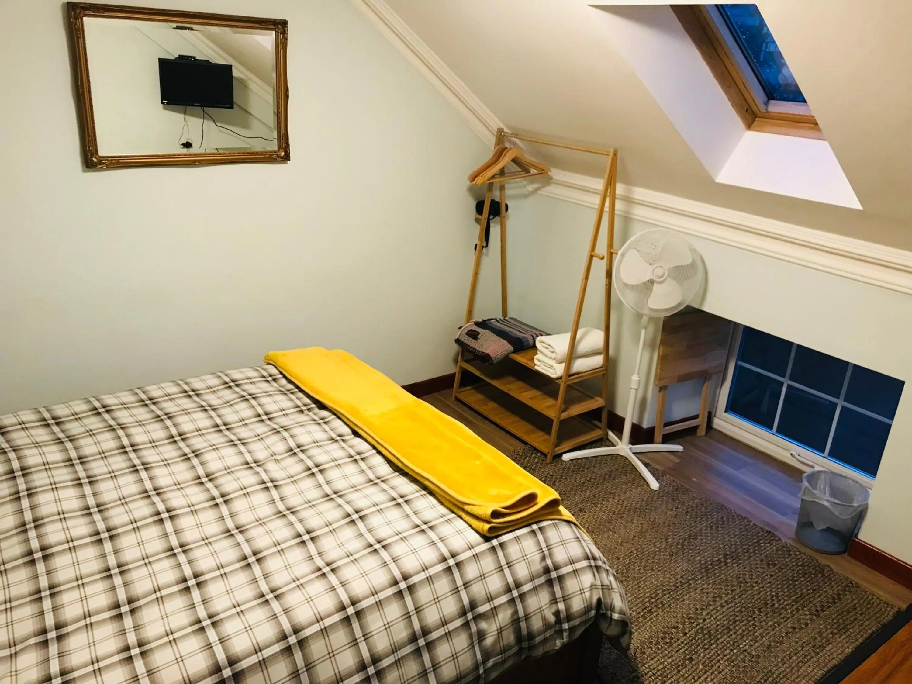 Bed in Pisgah Guesthouse Snowdonia