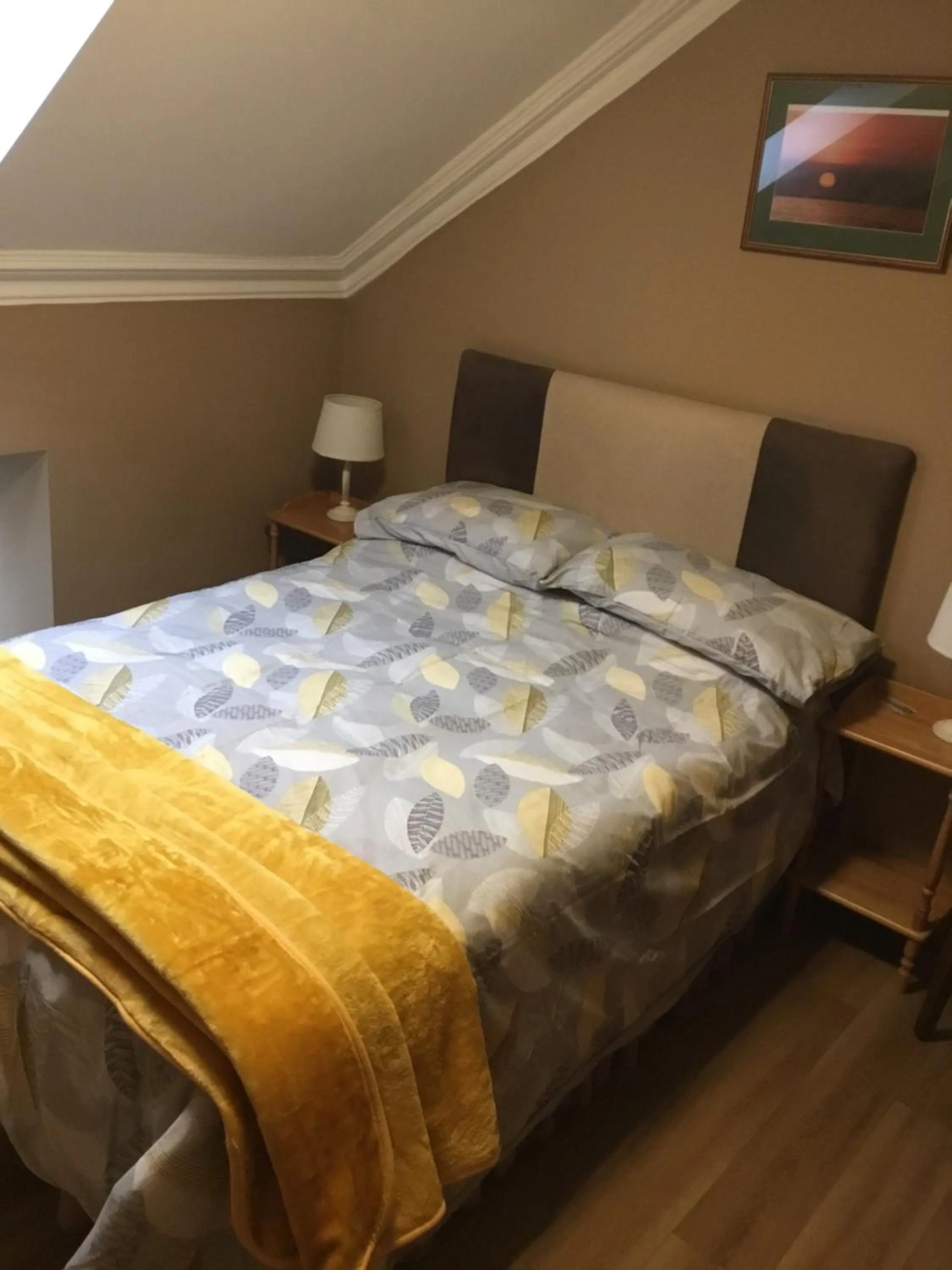 Bed in Pisgah Guesthouse Snowdonia