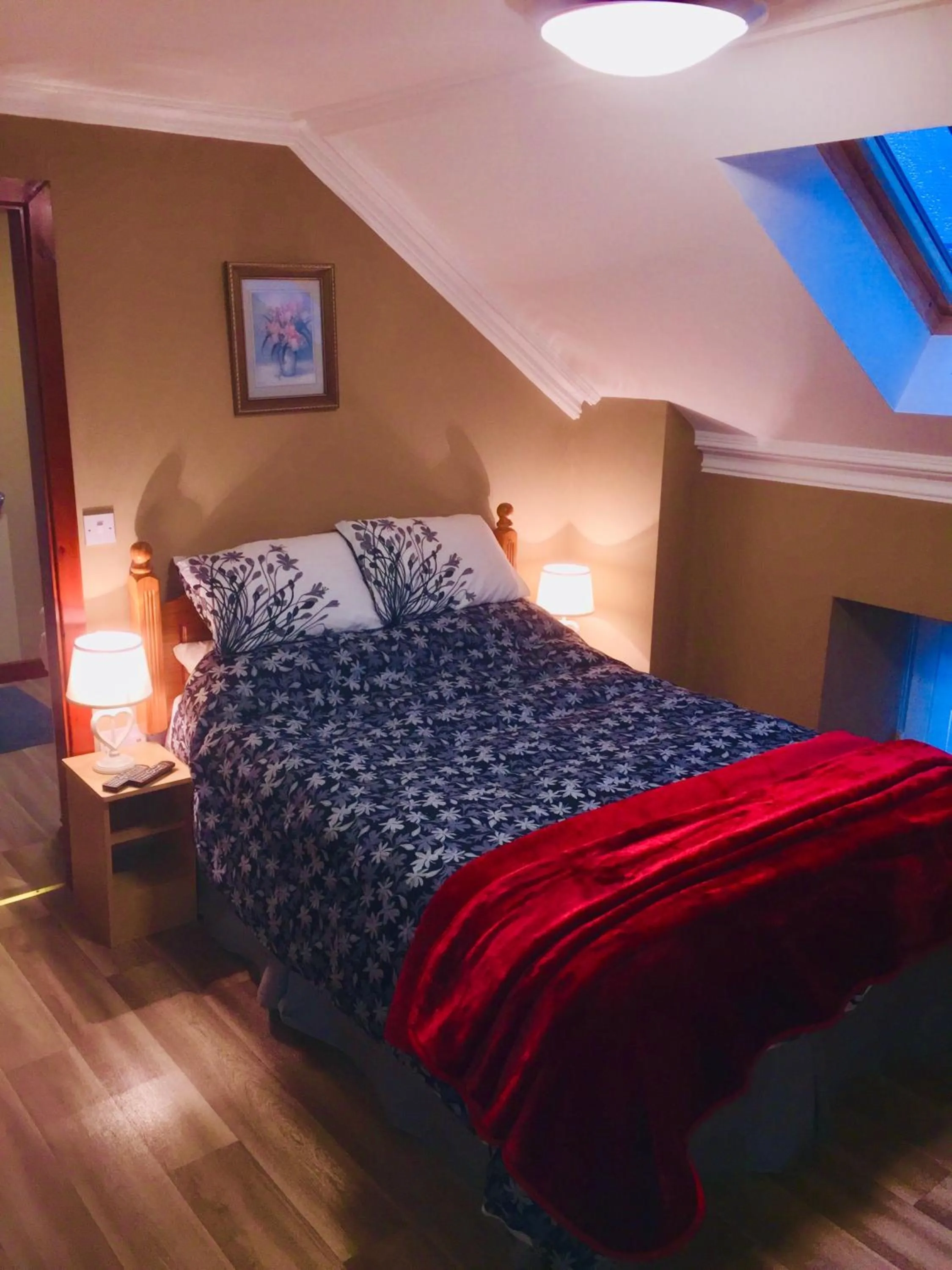Bed in Pisgah Guesthouse Snowdonia