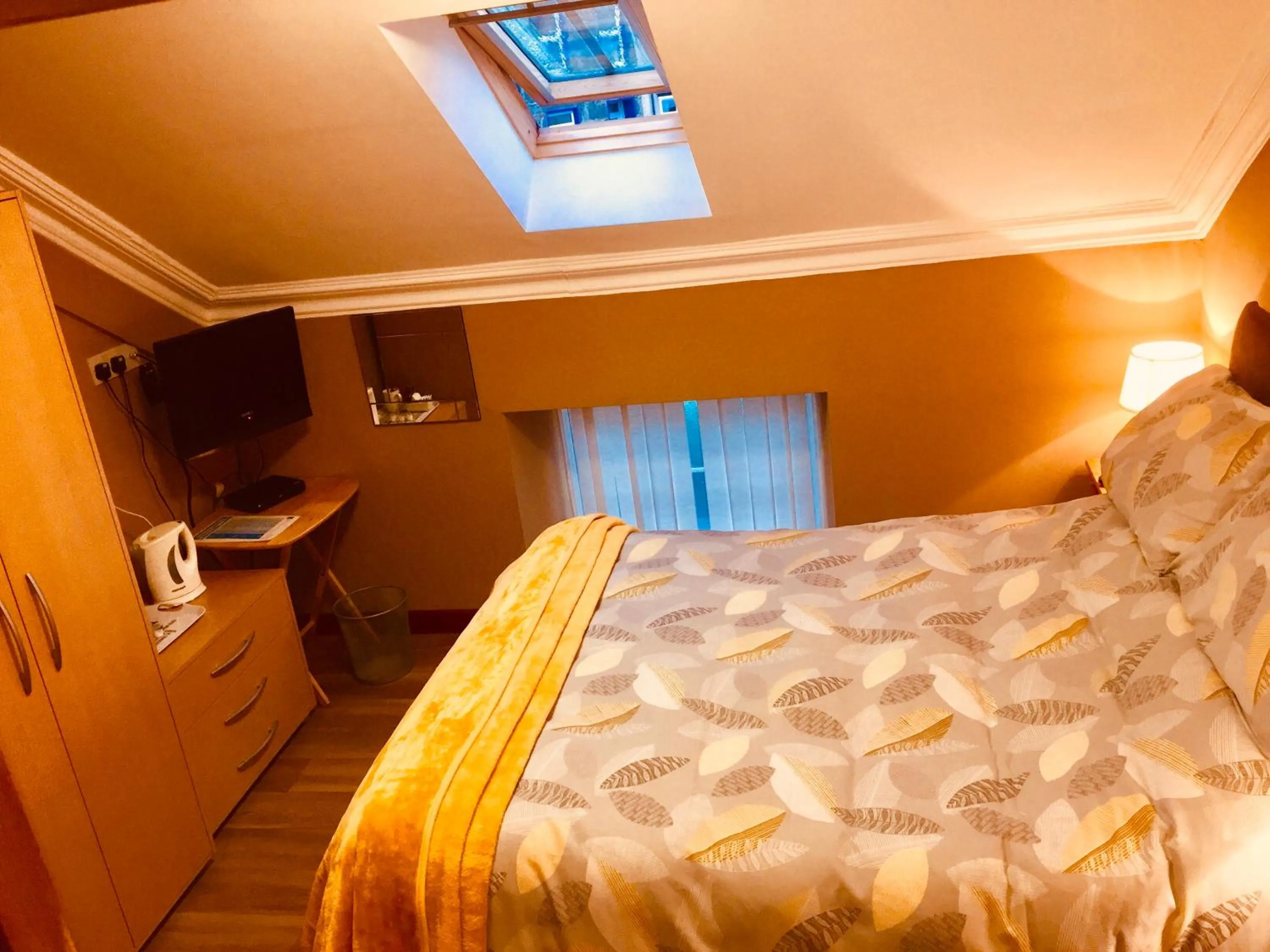 Bed in Pisgah Guesthouse Snowdonia