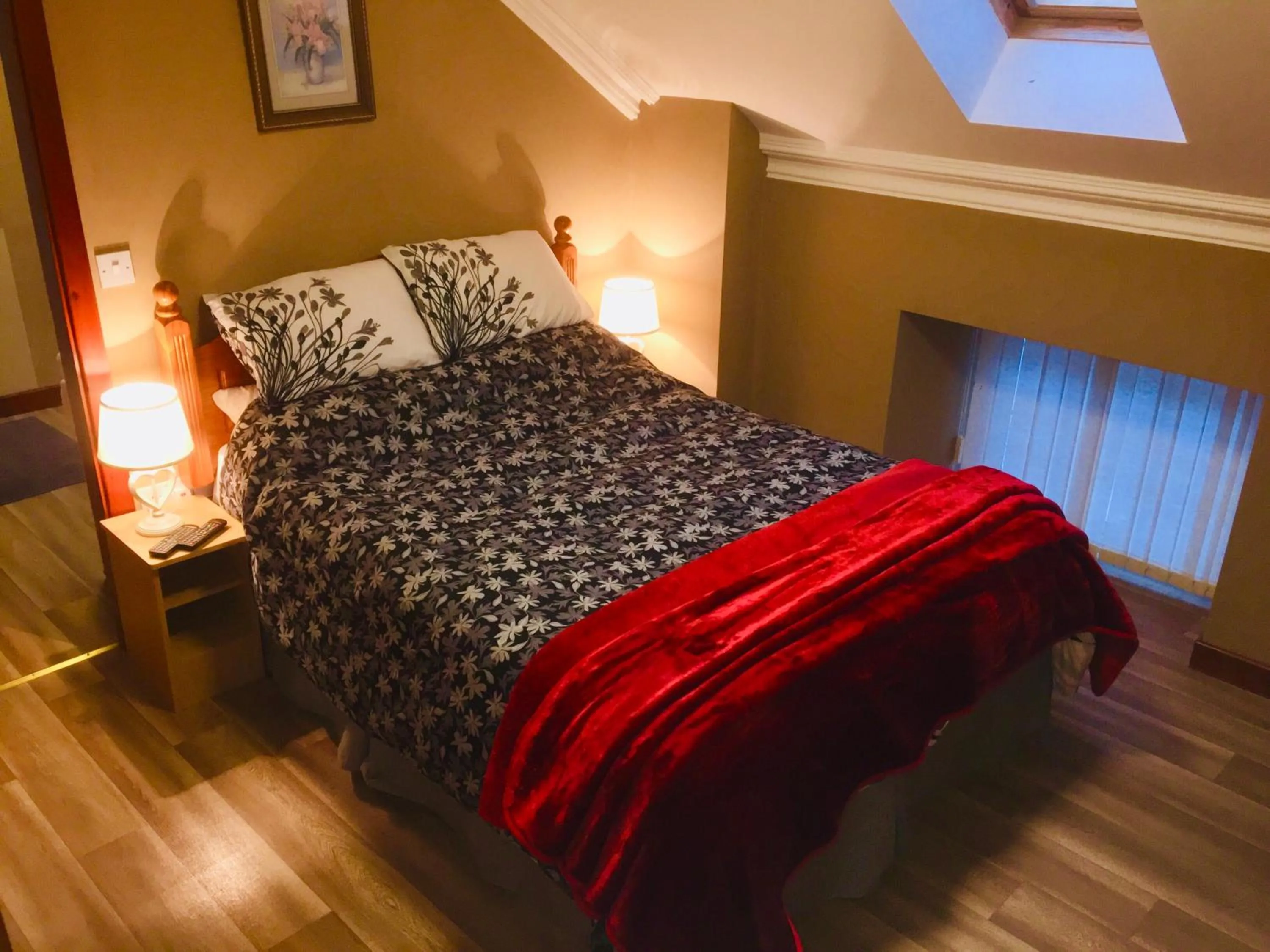 Bed in Pisgah Guesthouse Snowdonia