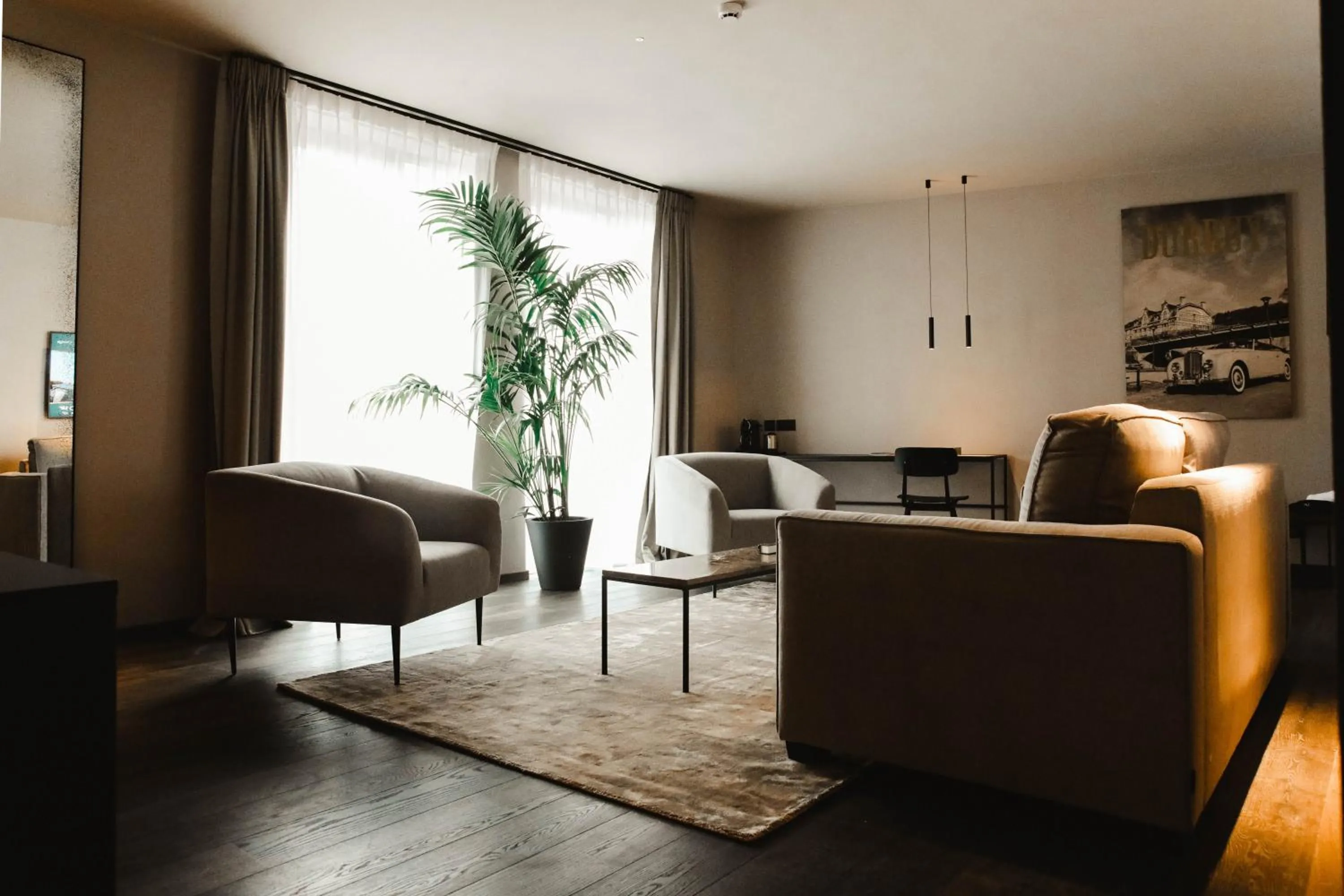 Living room in Hotel Sanglier