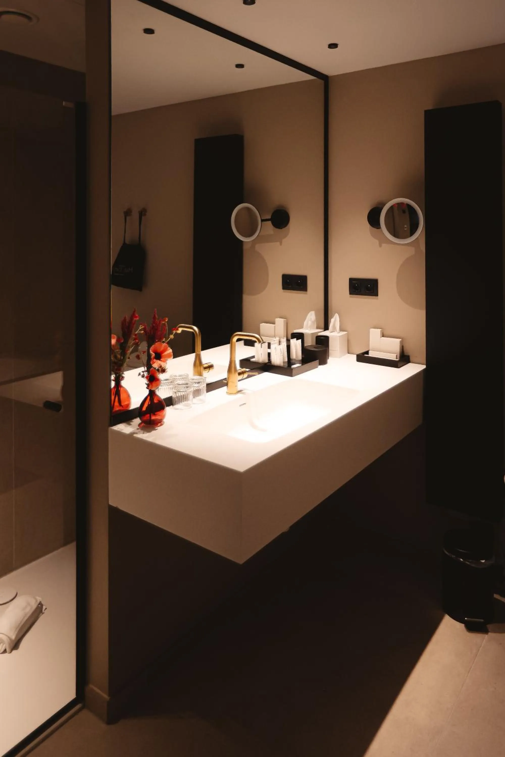 Bedroom in Hotel Sanglier