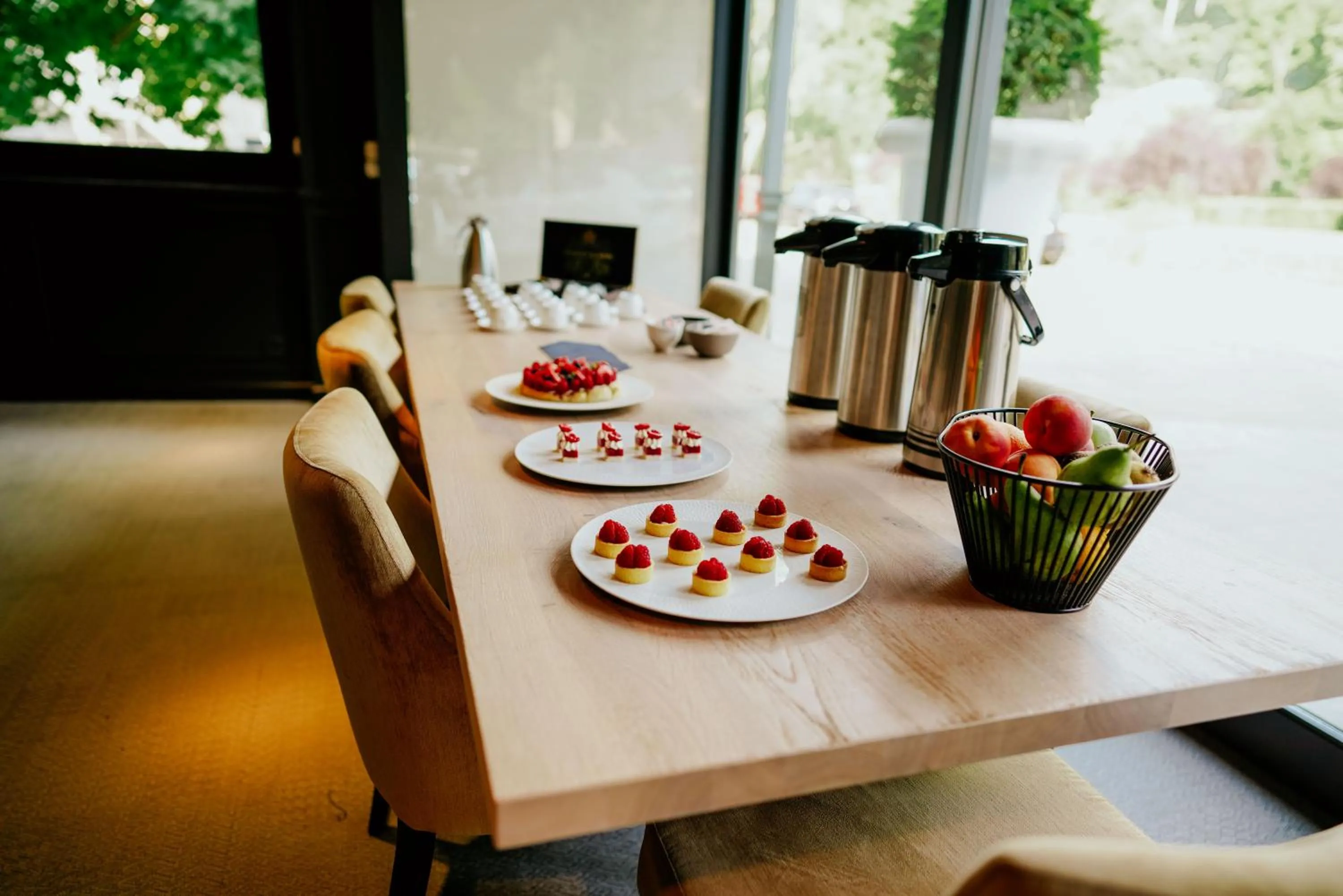 Coffee/tea facilities in Hotel Sanglier