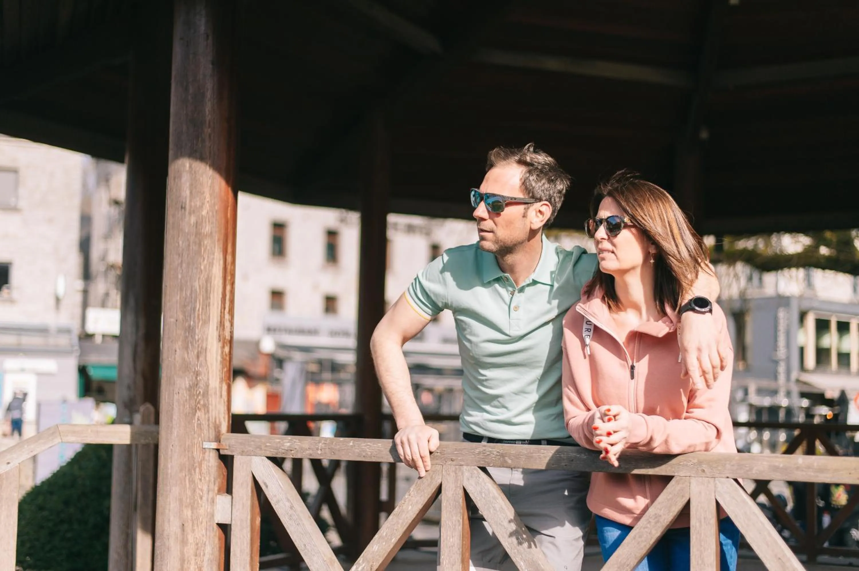 City view in Hotel Sanglier