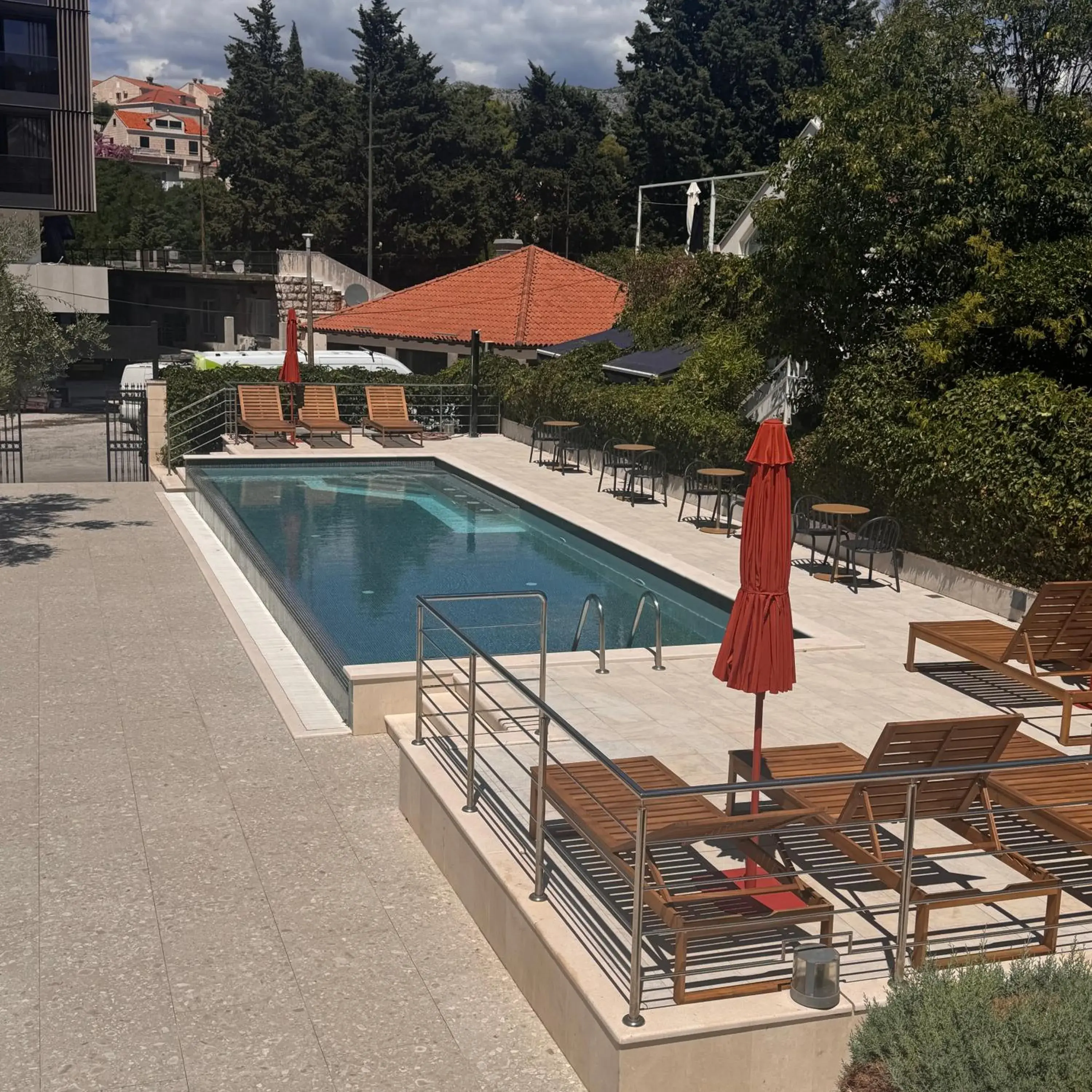 Pool view in Hotel Aquarius Dubrovnik Pool view in Hotel Aquarius Dubrovnik