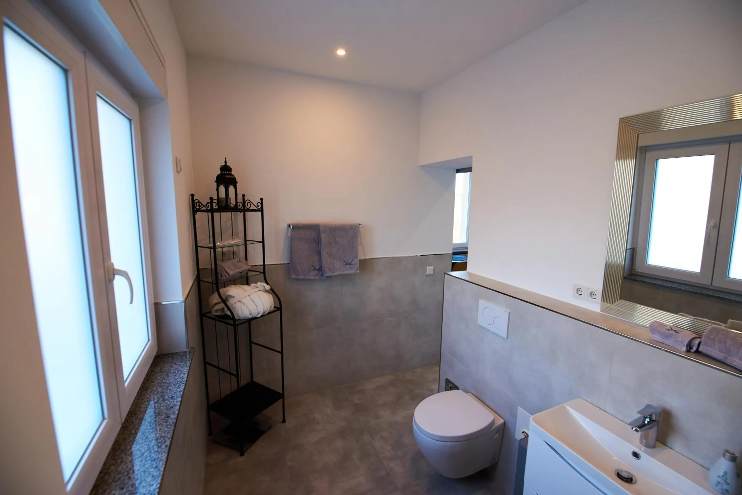 Bathroom in Business Apartments Höfle