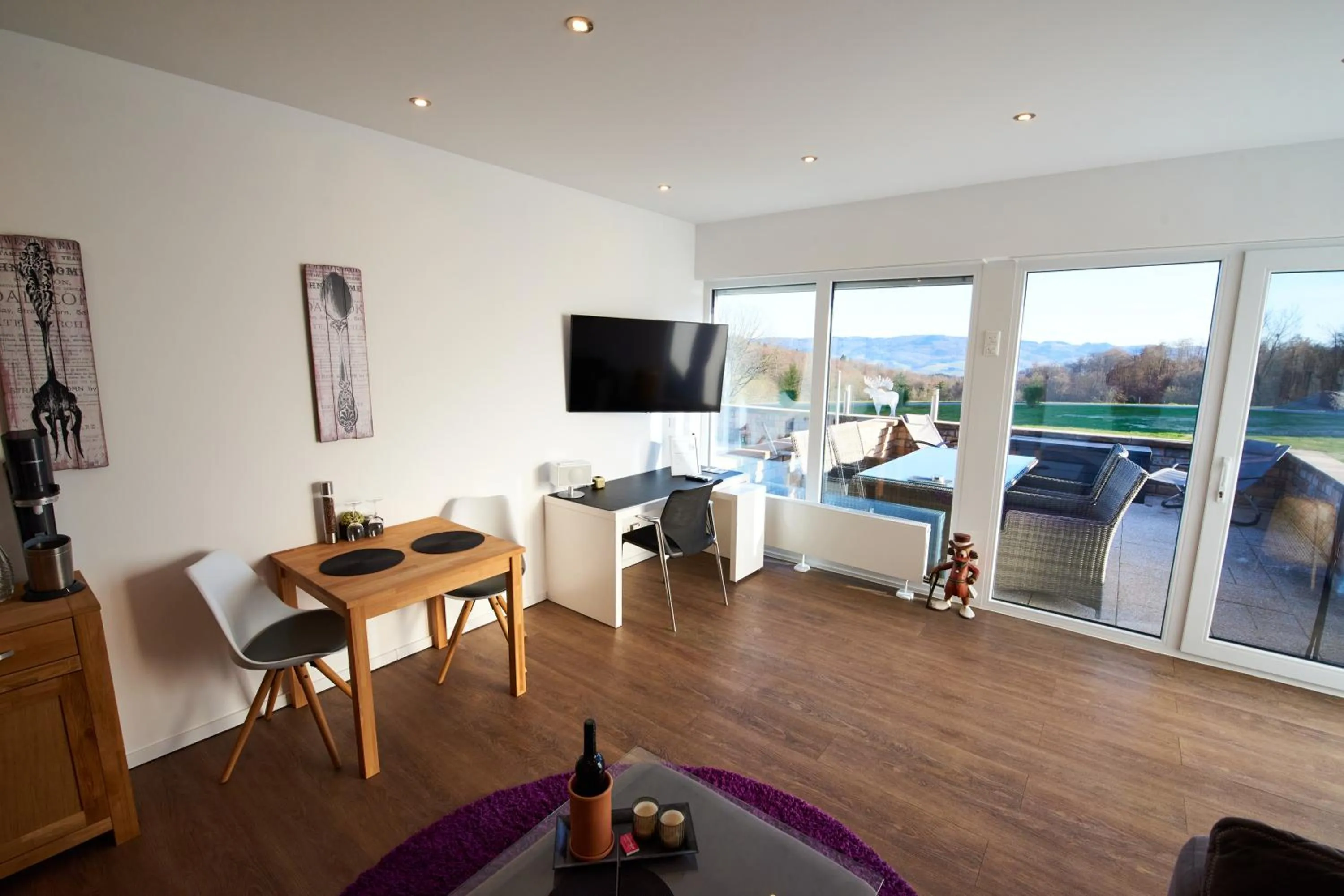 Natural landscape in Business Apartments Höfle