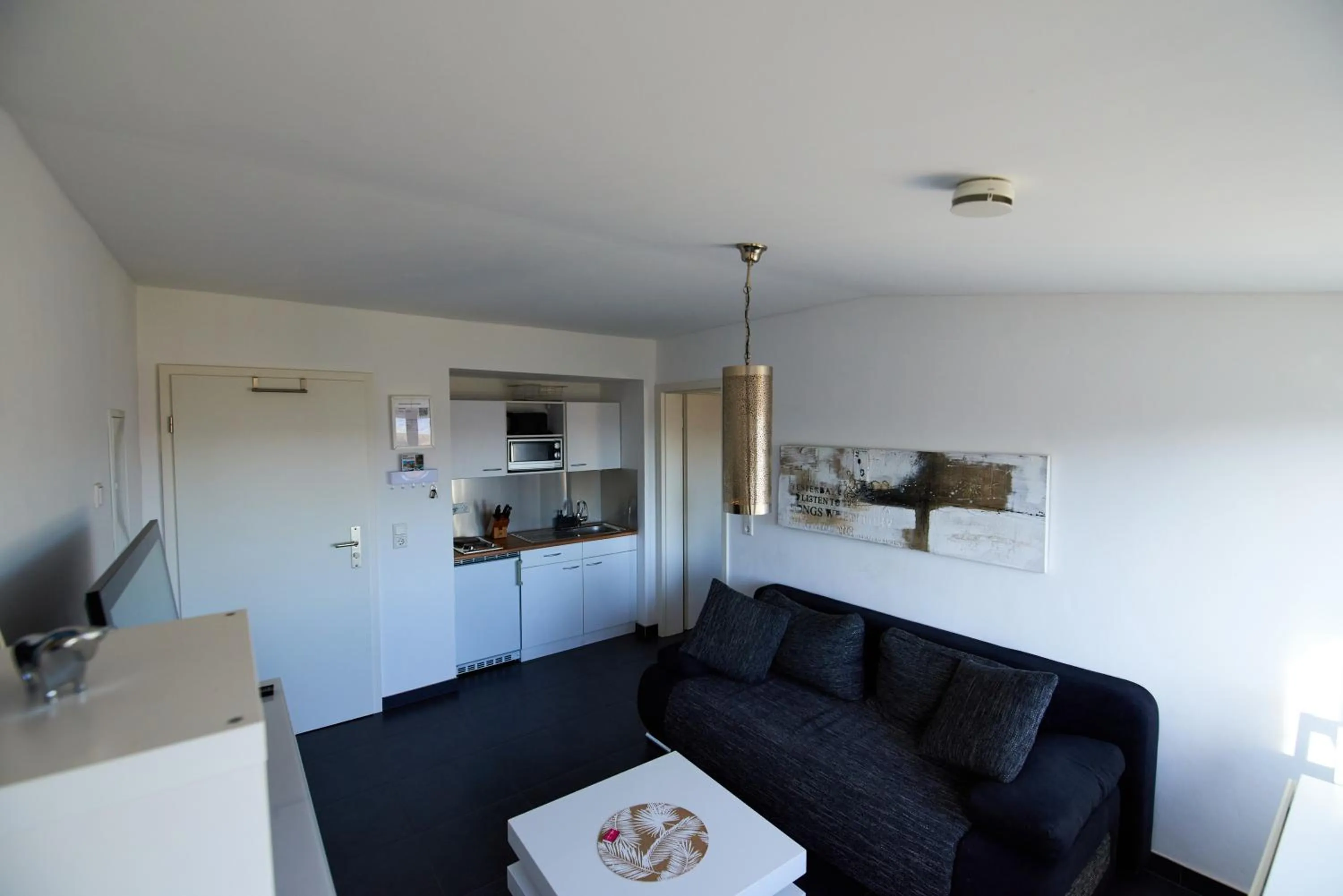 kitchen in Business Apartments Höfle