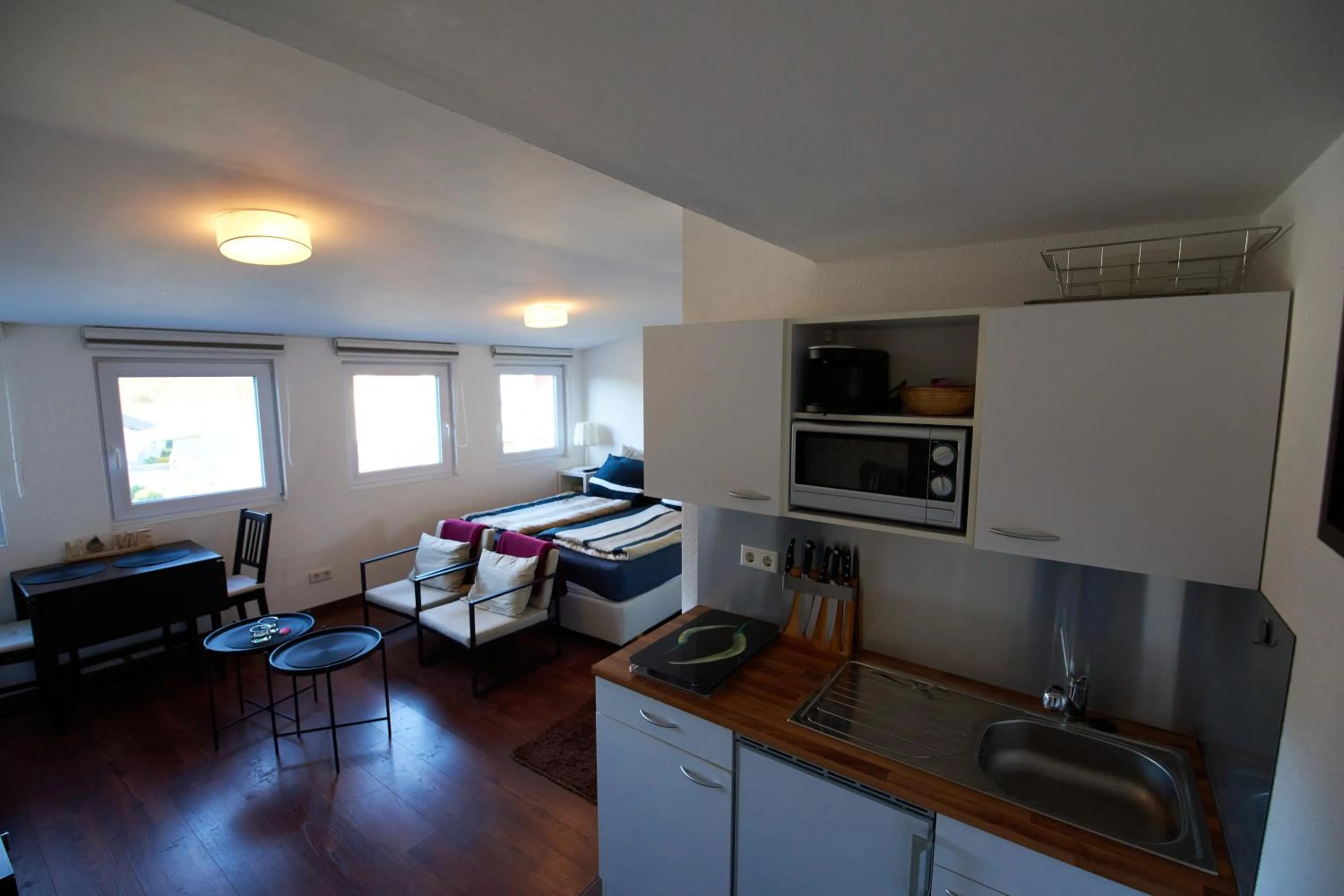 Living room in Business Apartments Höfle