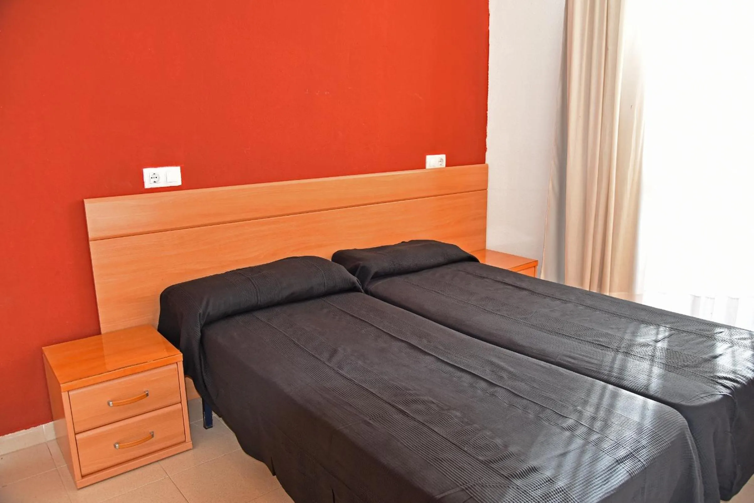 Bedroom, Bed in Apartamentos AR Dosjoimi