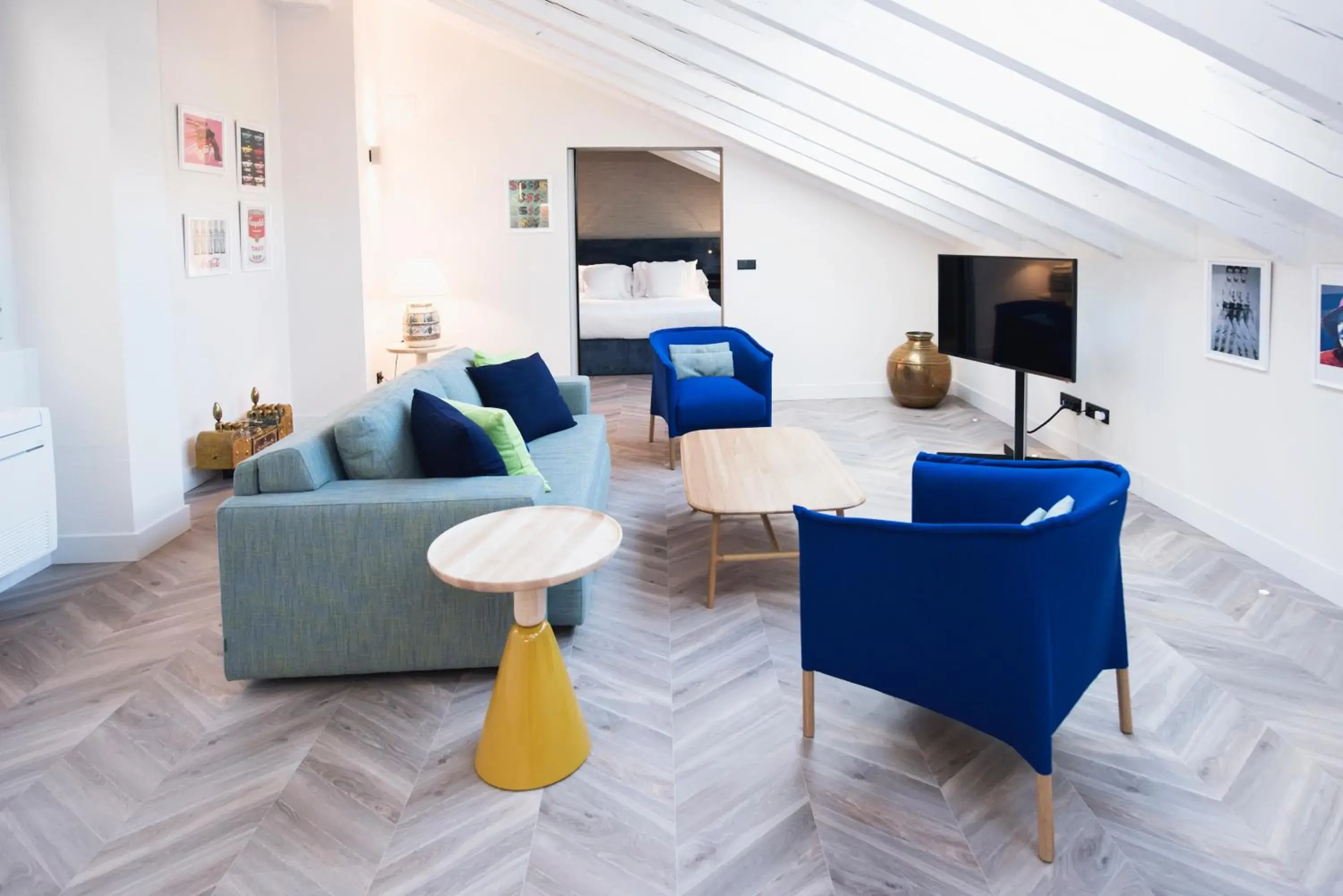 Living room in Palacio Salvetti Suites Living room in Palacio Salvetti Suites