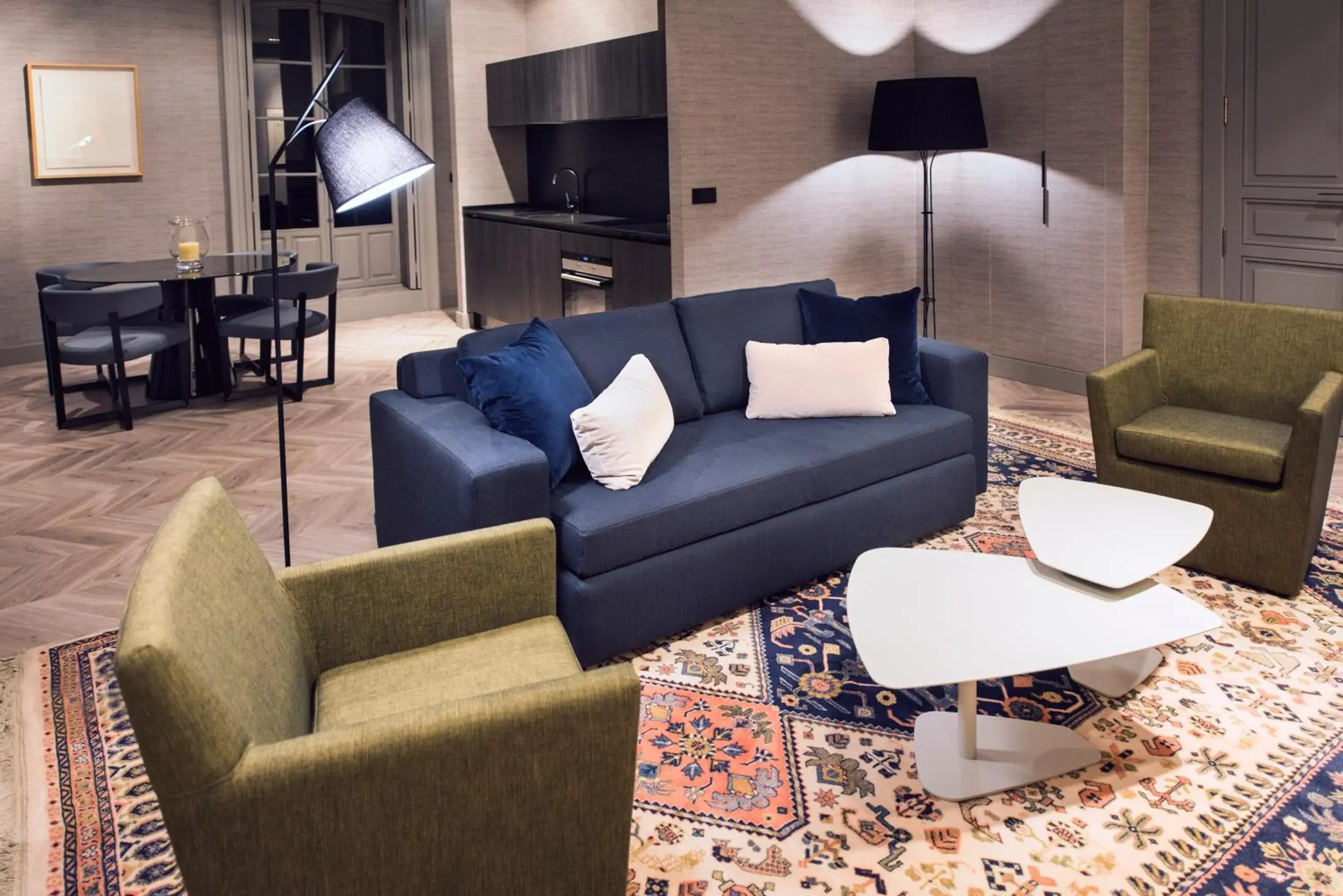 Living room in Palacio Salvetti Suites Living room in Palacio Salvetti Suites