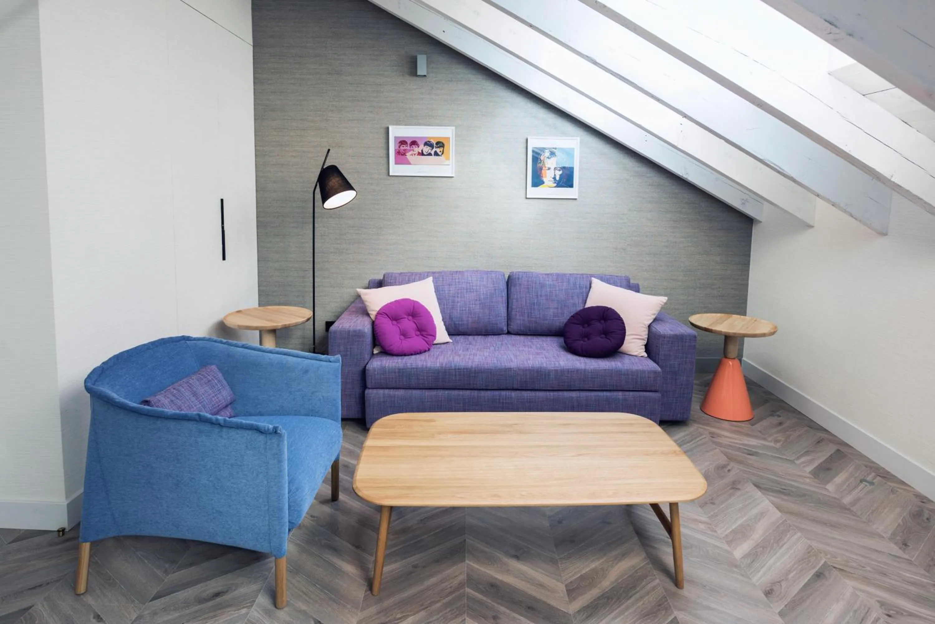 Living room in Palacio Salvetti Suites