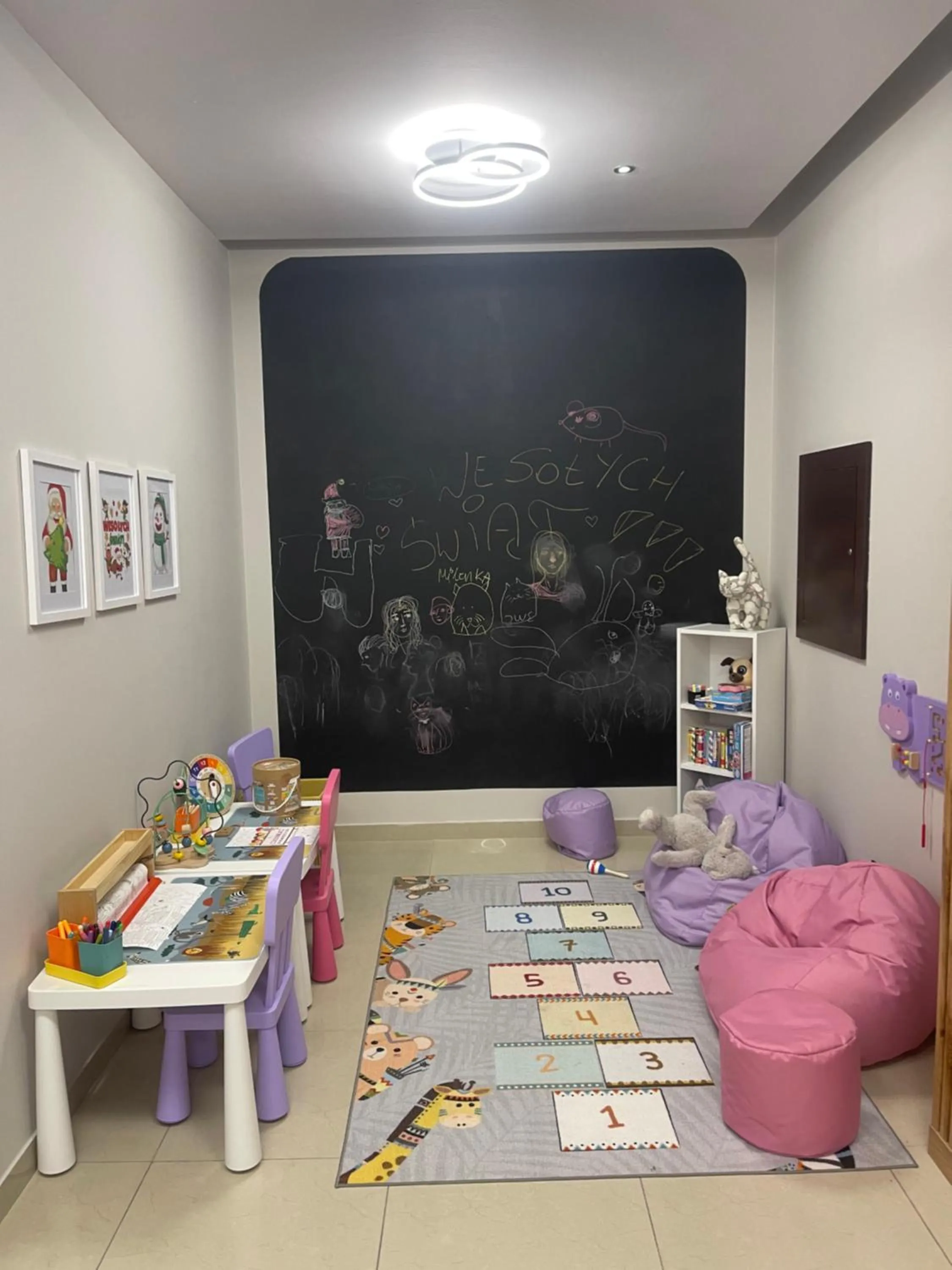 Children play ground in Art Hotel's Sosnowiec