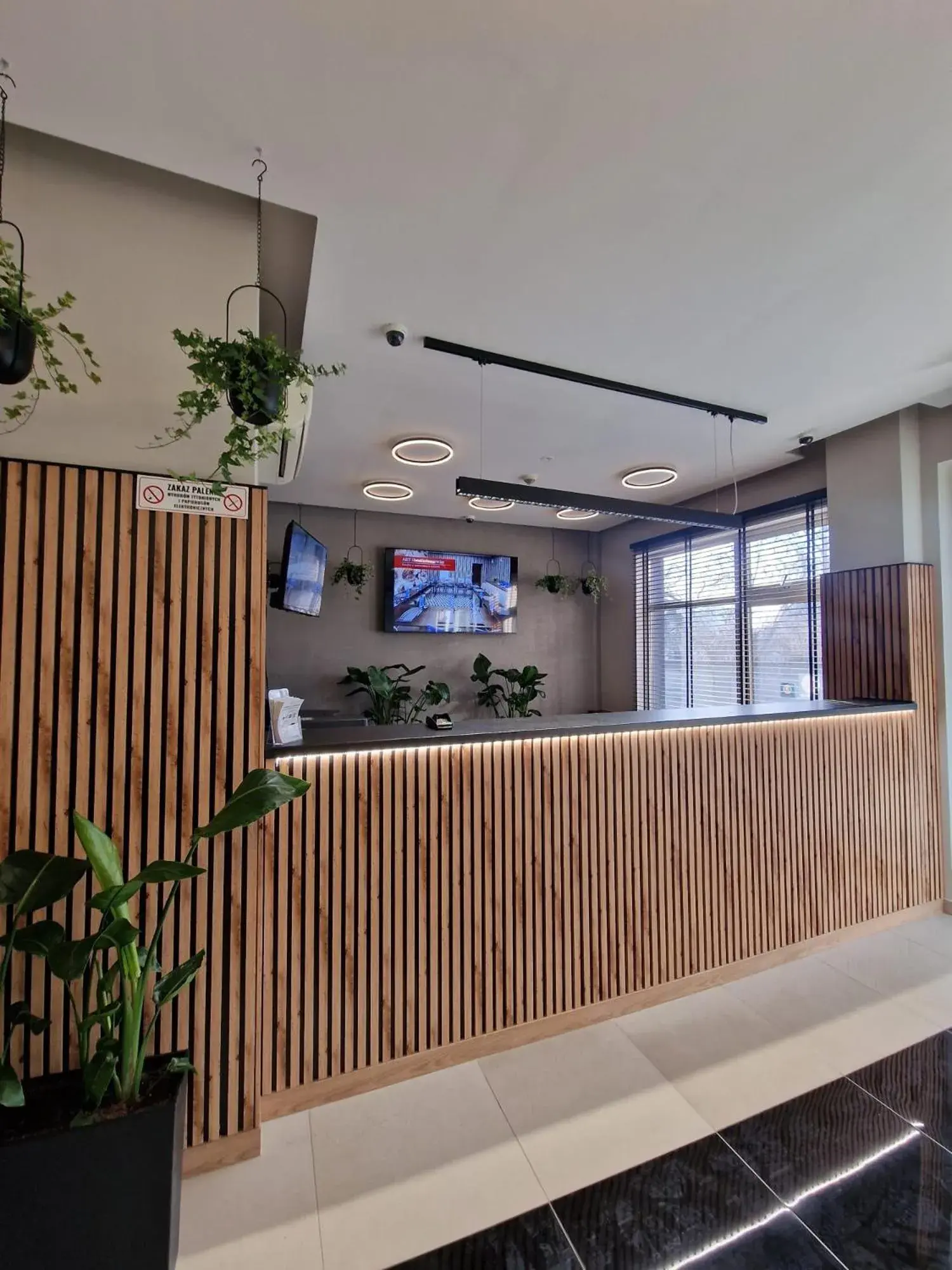 Lobby or reception in Art Hotel's Sosnowiec Lobby or reception in Art Hotel's Sosnowiec