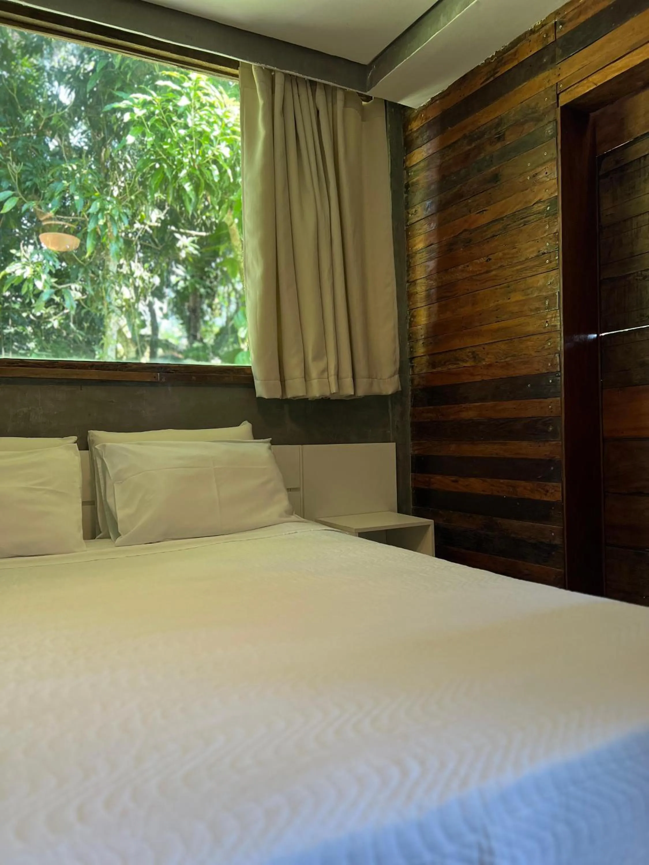 Bed in Yannai Chalé Praia