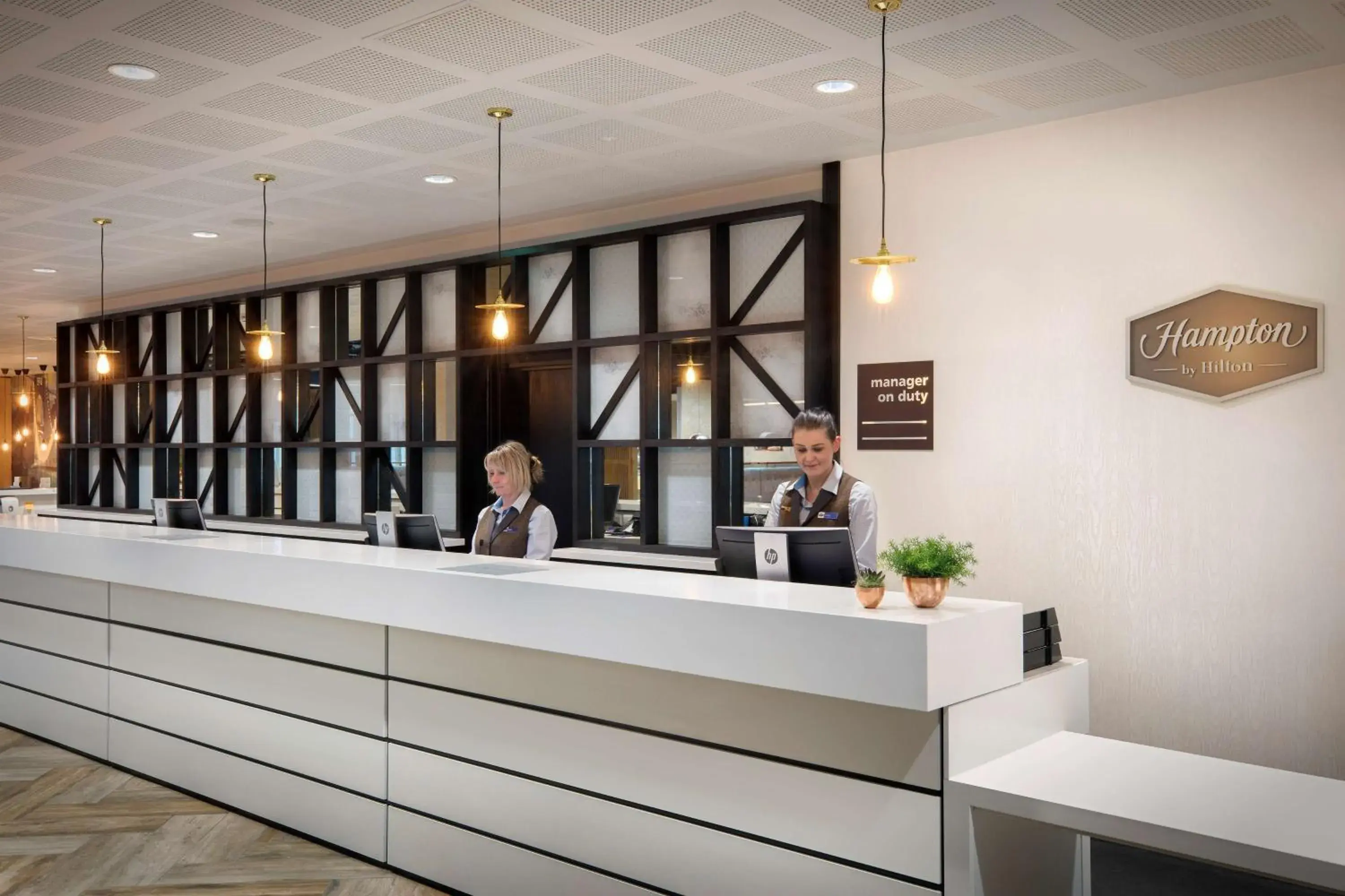 Lobby or reception in Hampton By Hilton Bristol Airport Lobby or reception in Hampton By Hilton Bristol Airport