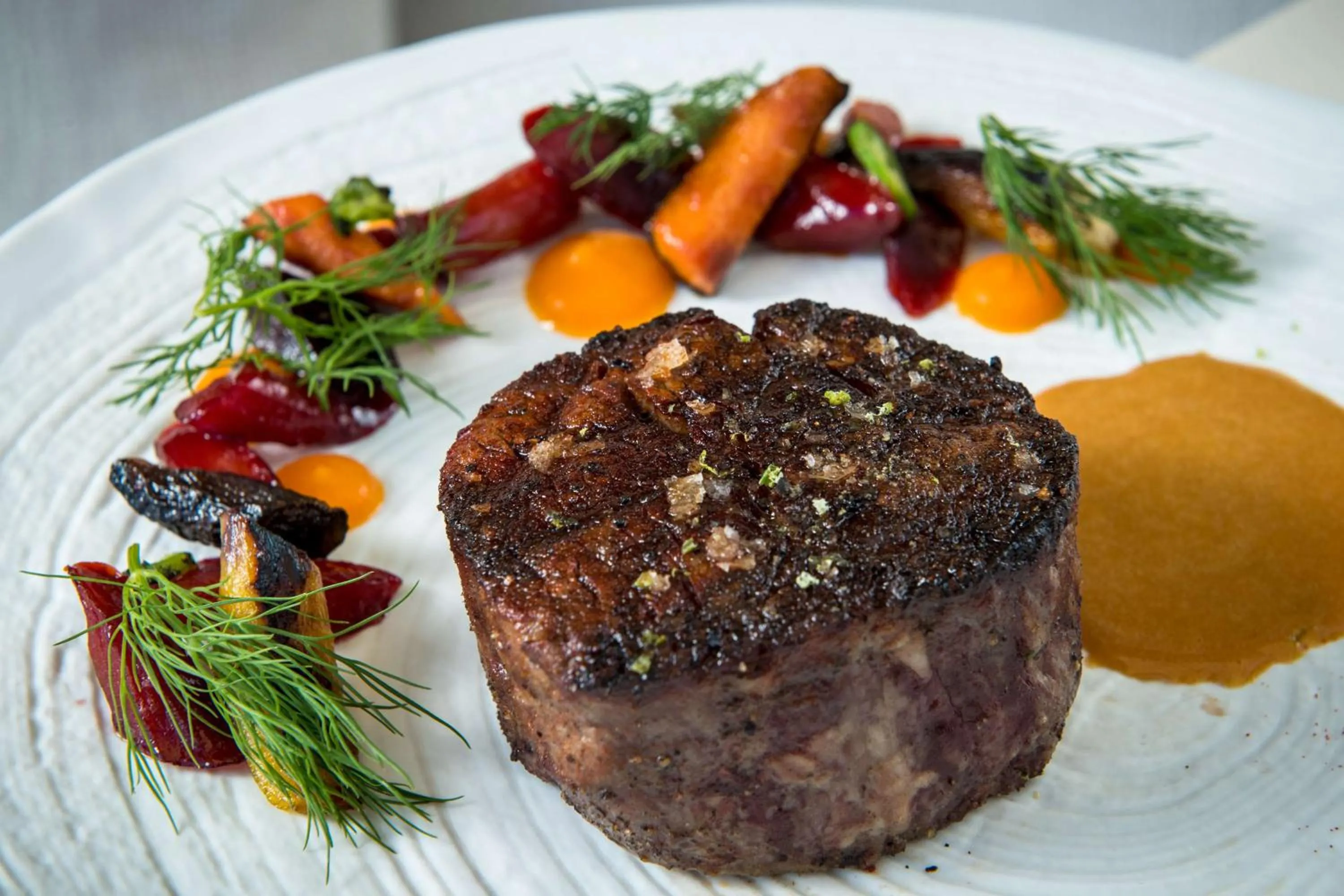 Dining area in Waldorf Astoria Beverly Hills