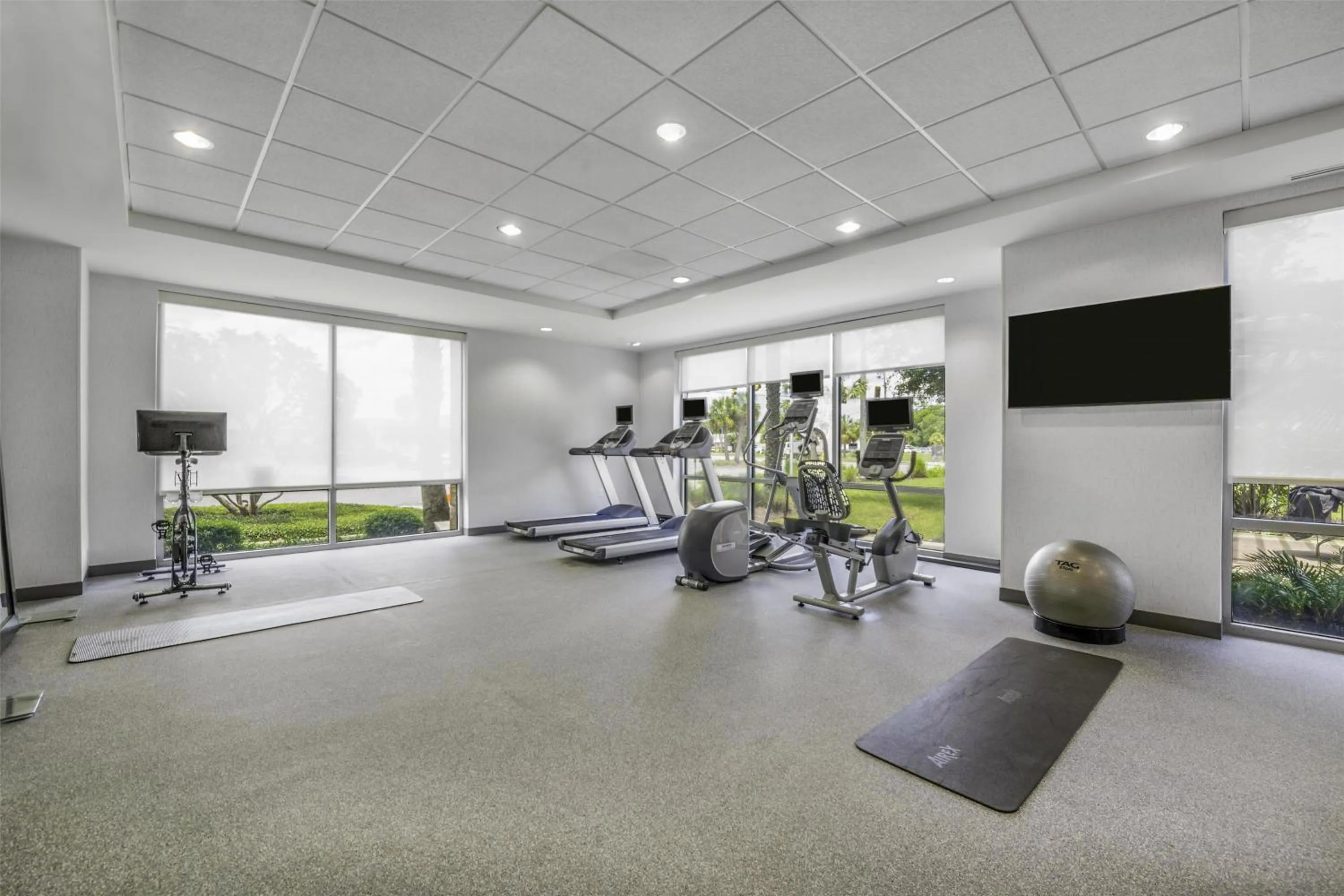 Fitness centre/facilities in Home2 Suites By Hilton St. Simons Island