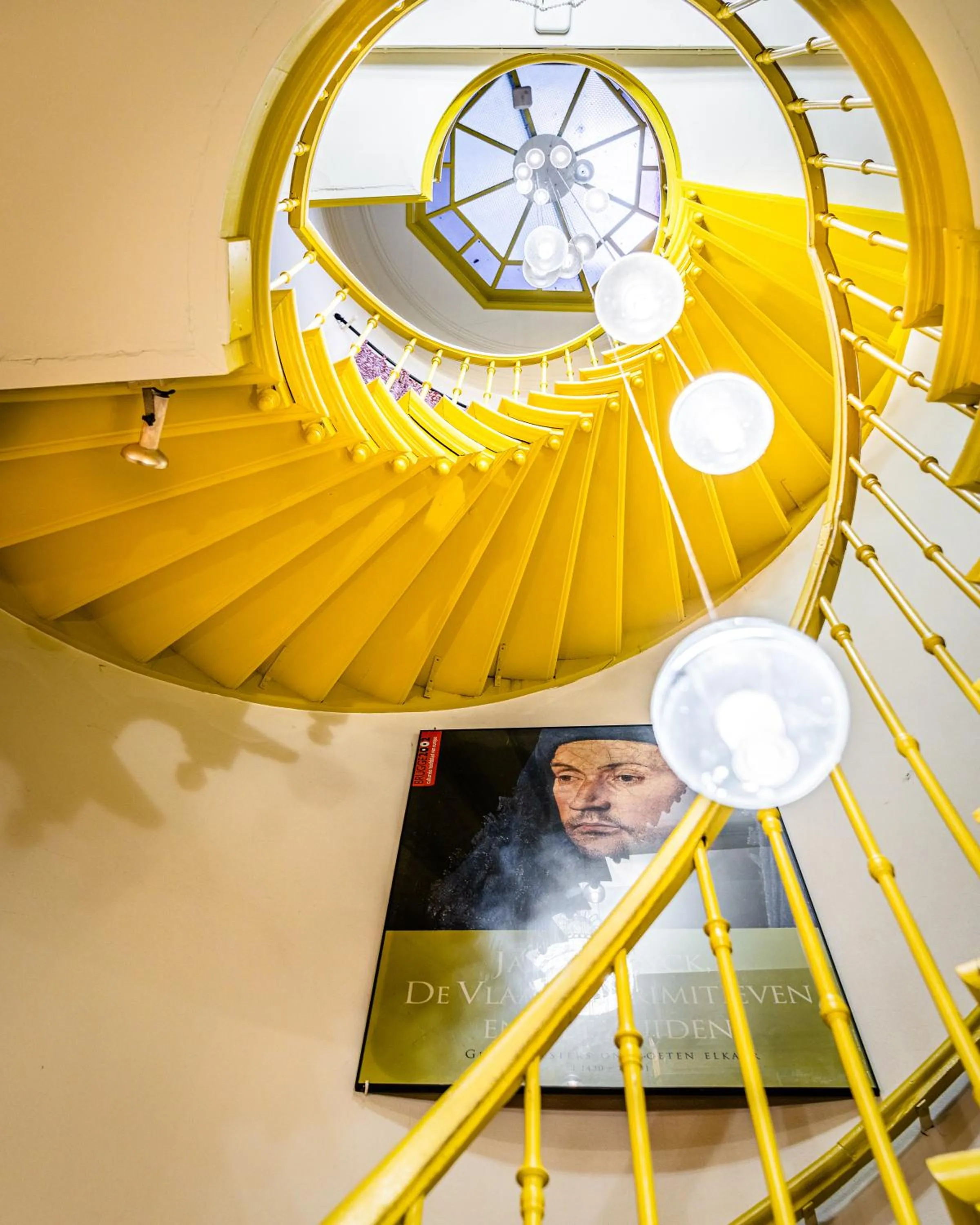 Decorative detail in Hotel Van Eyck