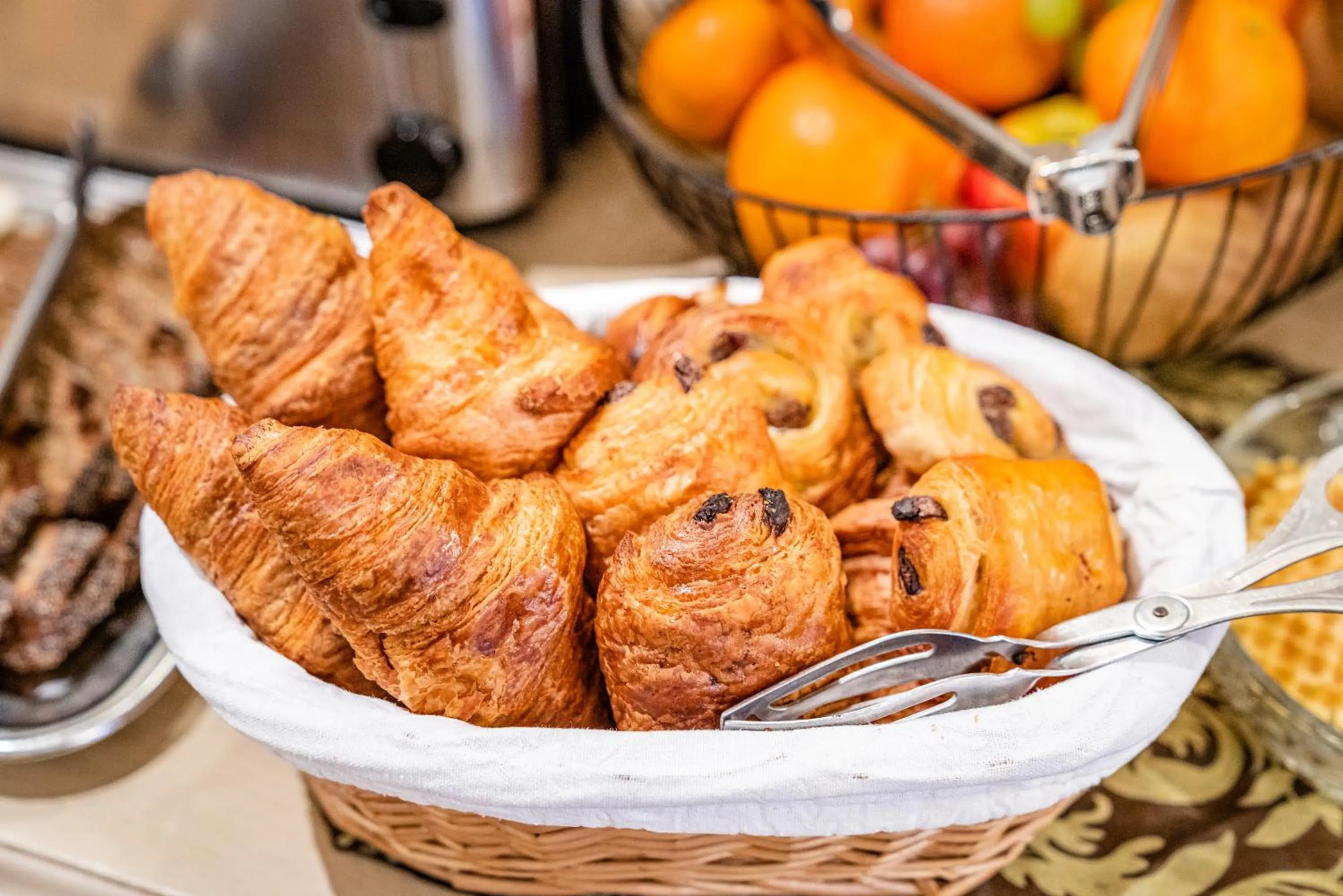 Food in Hotel Van Eyck