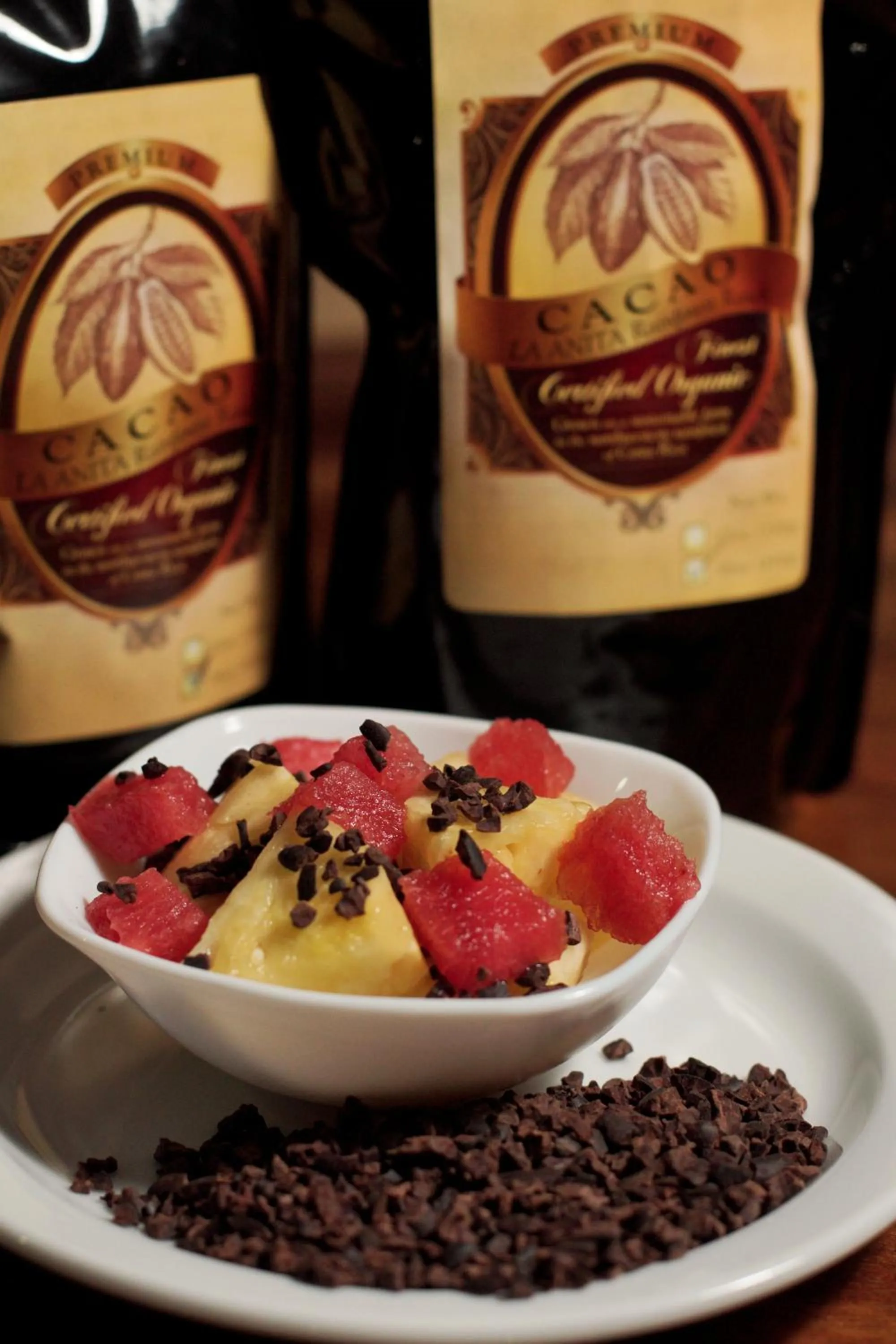 Buffet breakfast in La Anita Rain Forest