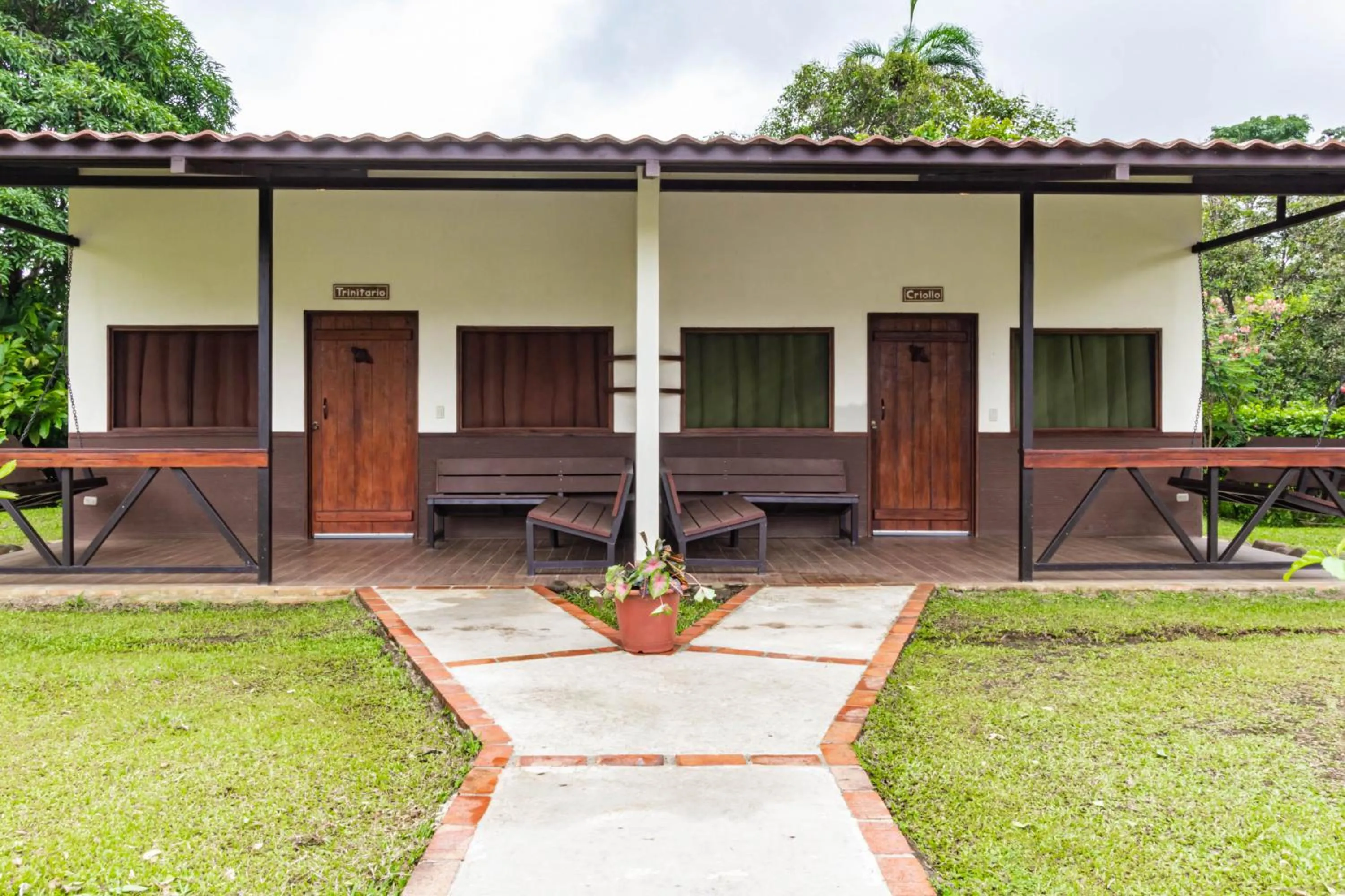 Bedroom in La Anita Rain Forest