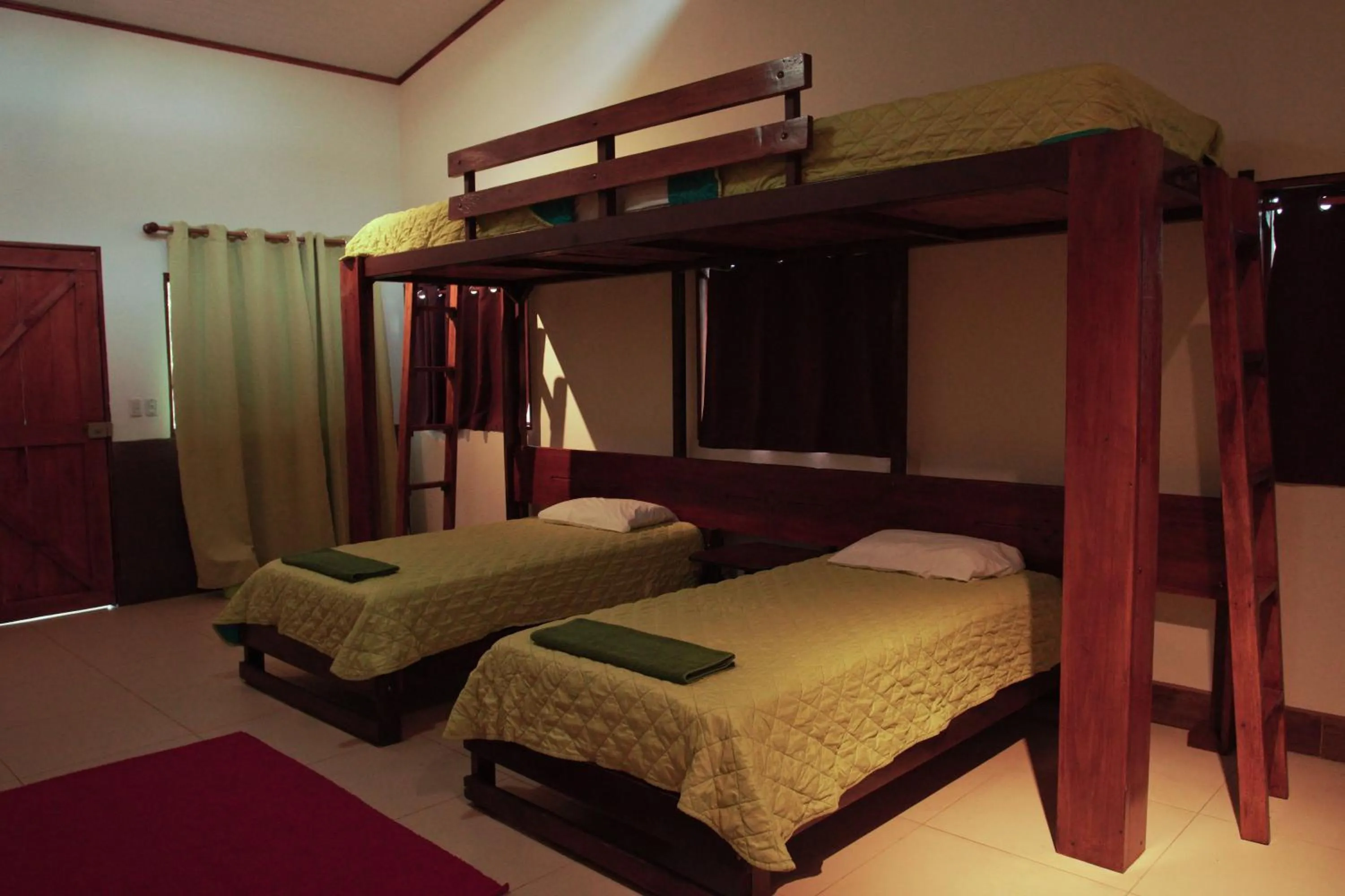 bunk bed, Bed in La Anita Rain Forest
