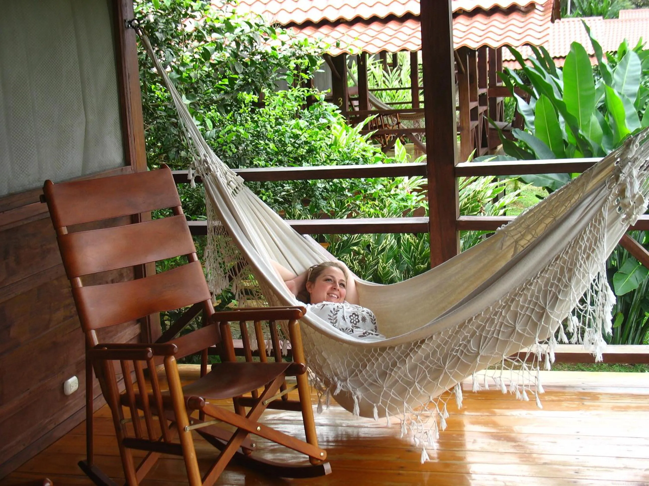 Balcony/Terrace in La Anita Rain Forest