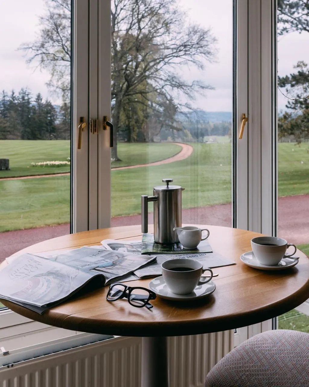 Natural landscape in Douneside House