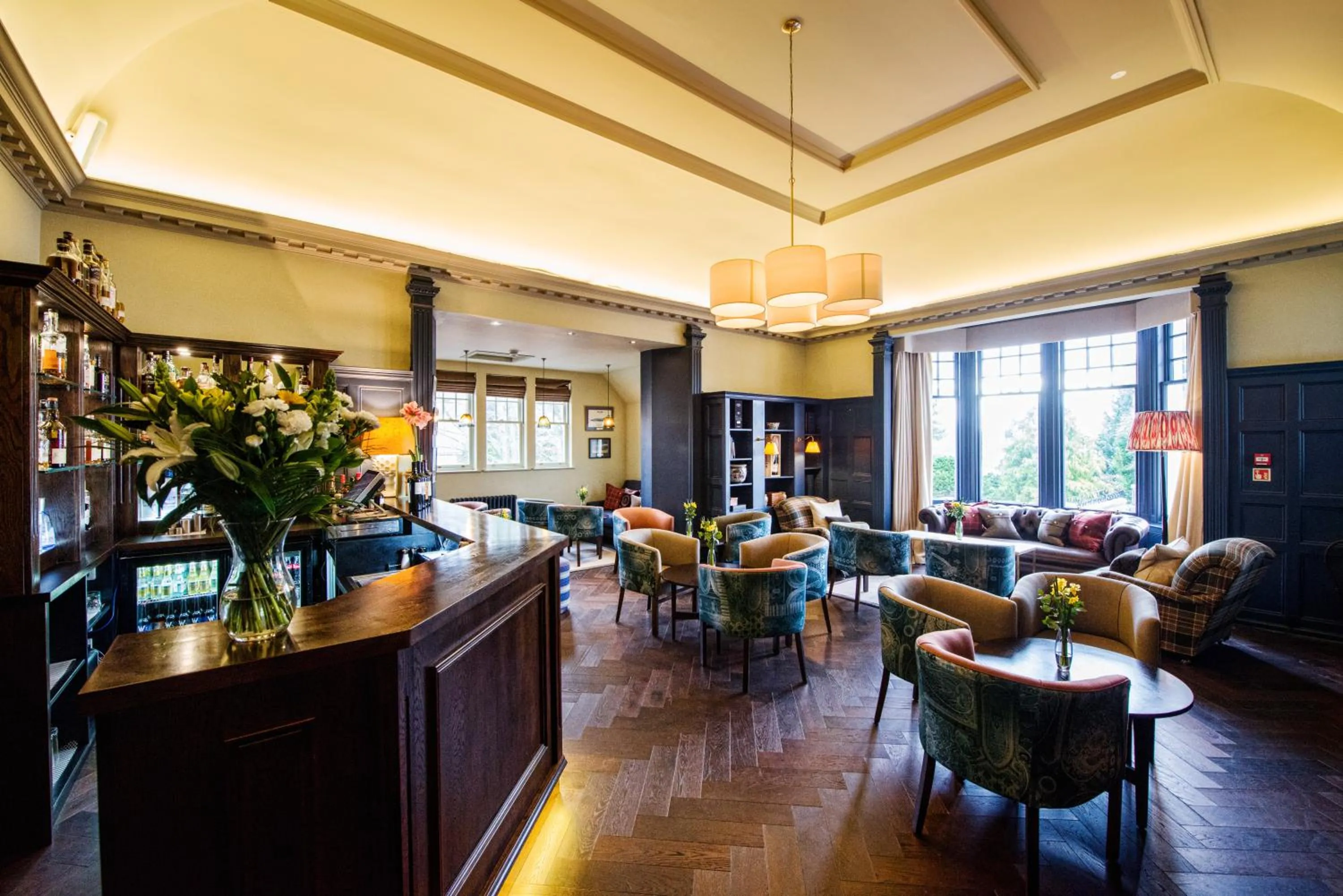 Lounge or bar in Douneside House