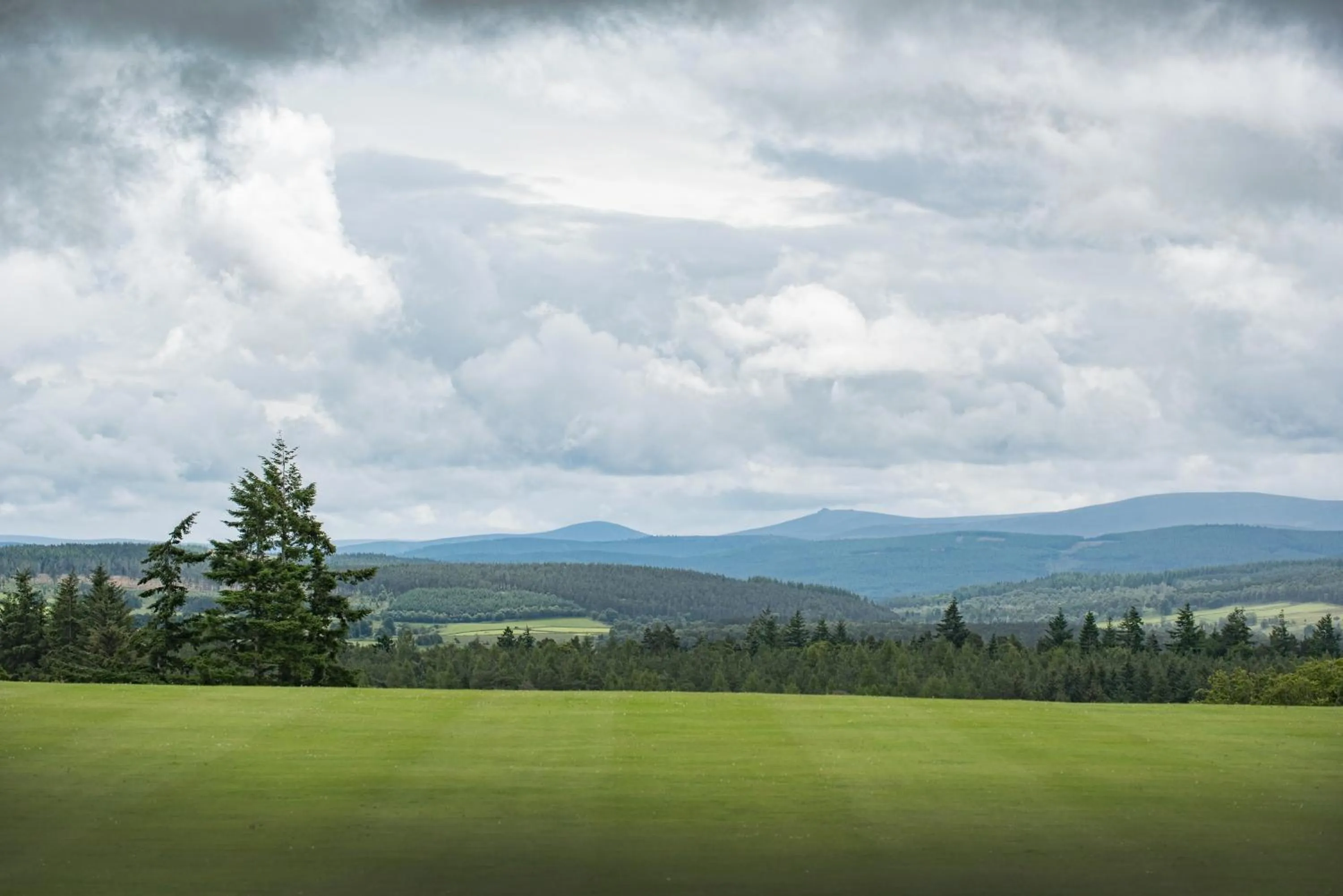 Mountain view in Douneside House