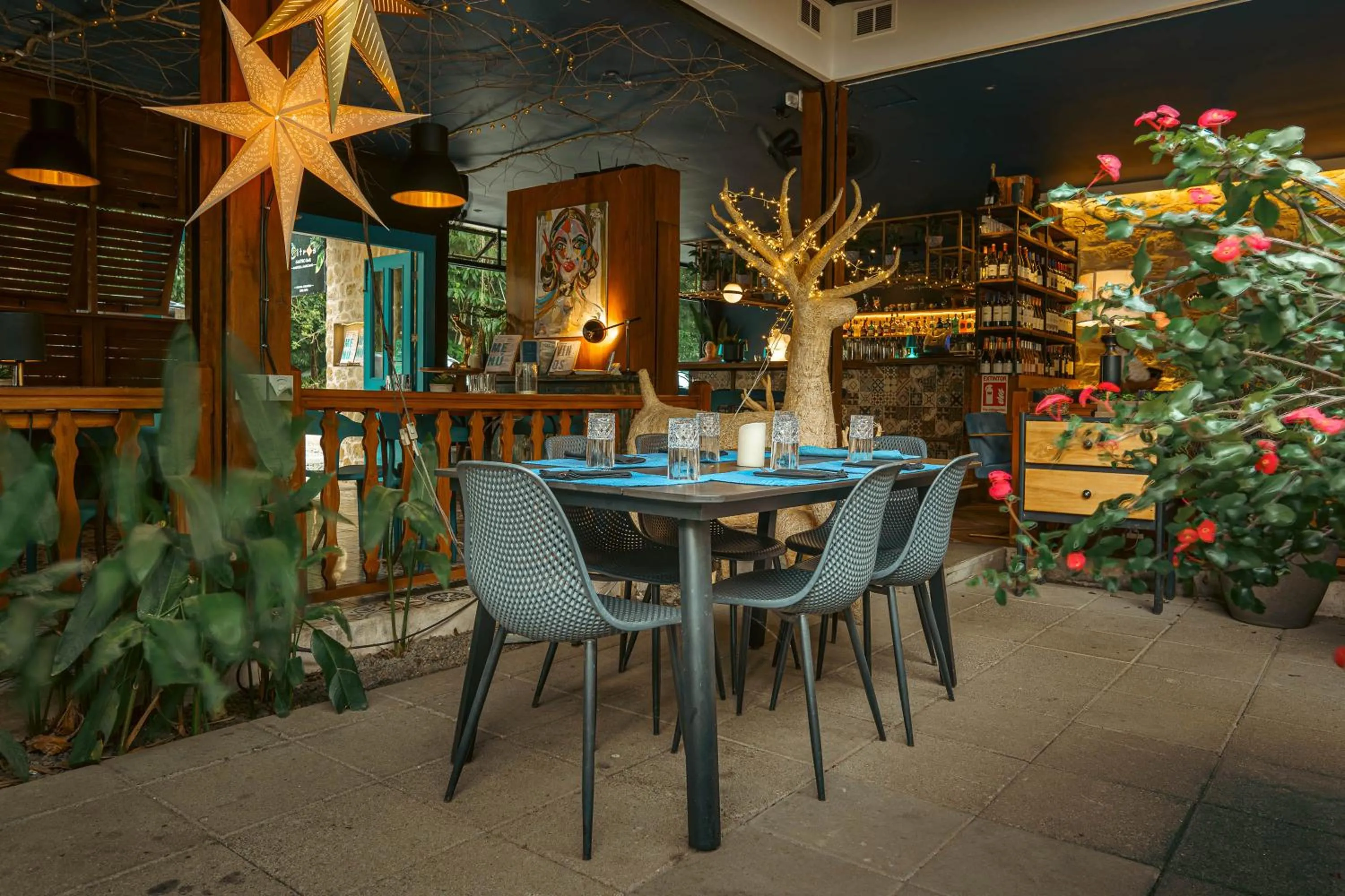 Restaurant/places to eat in Boutique Hotel y Spa Tangara Azul